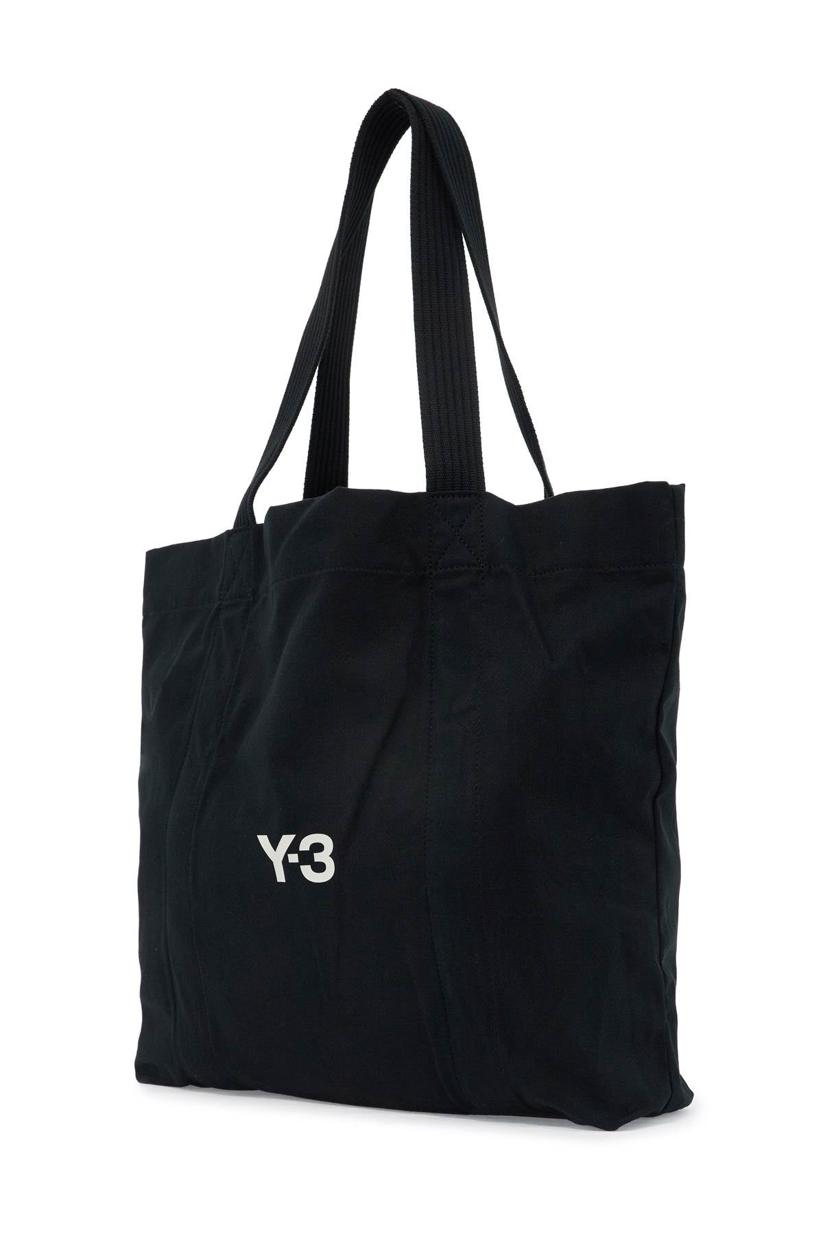 Y-3 tote bag with logo branding