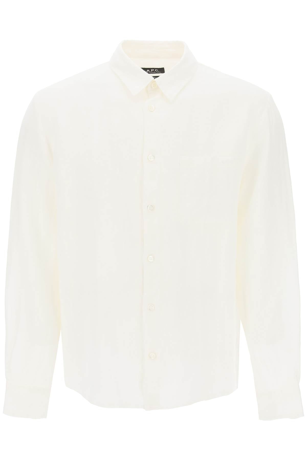 A.P.C. linen cassel shirt for