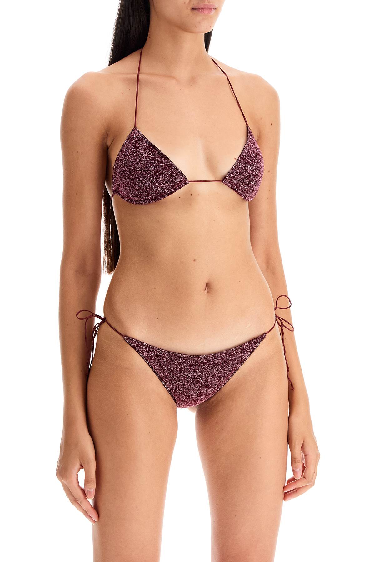 OSÉREE lumière triangle bikini set for