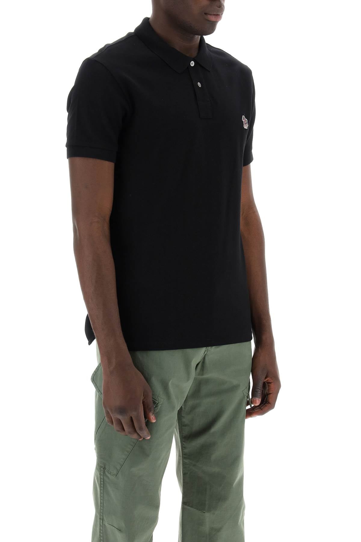 PS PAUL SMITH slim fit polo shirt in organic cotton