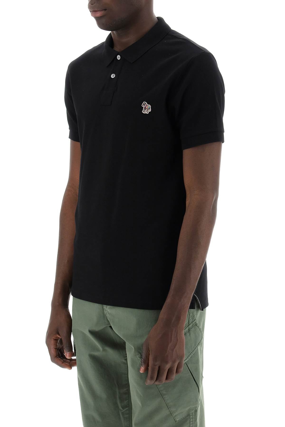 PS PAUL SMITH slim fit polo shirt in organic cotton