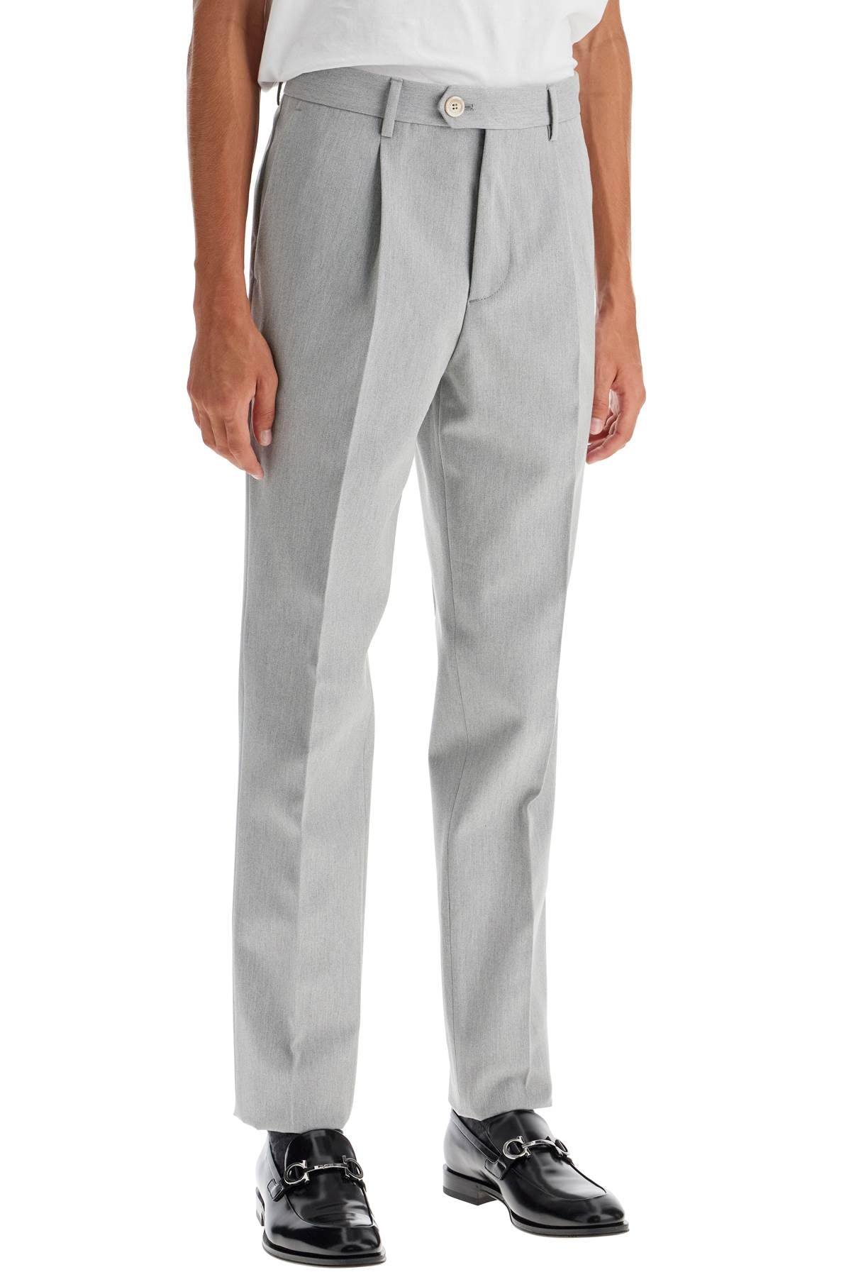 BRUNELLO CUCINELLI leisure gabardine pants