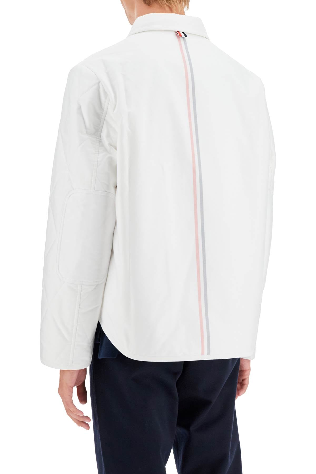 THOM BROWNE lightweight quilted cotton jacket