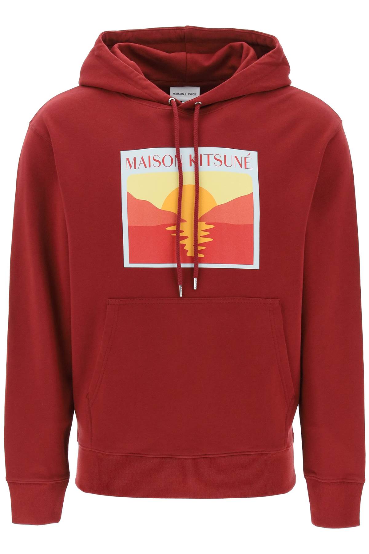 MAISON KITSUNE hooded sweatshirt with graphic print