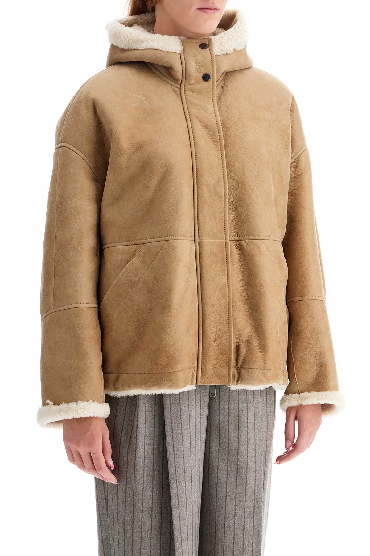 BRUNELLO CUCINELLI reversible shearling jacket