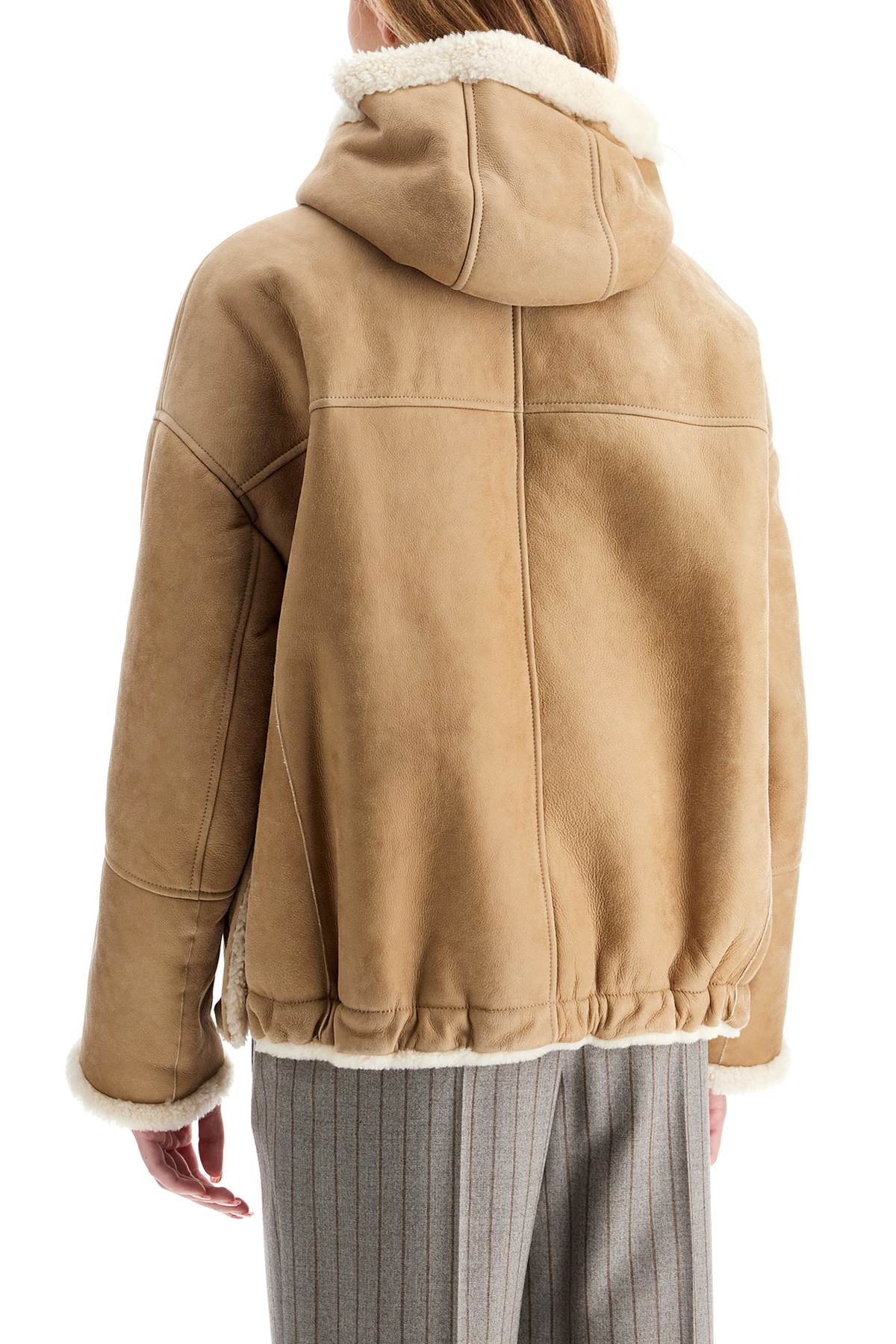 BRUNELLO CUCINELLI reversible shearling jacket