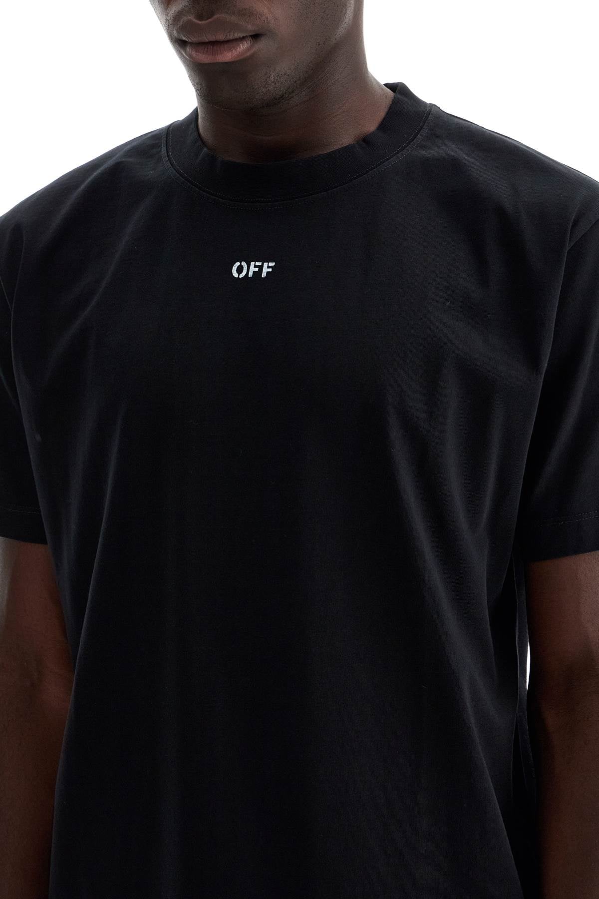 OFF-WHITE "round-neck t-shirt with off