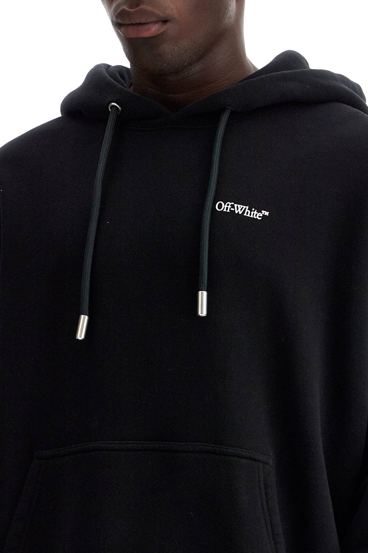 OFF-WHITE "windy arrow hooded sweatshirt