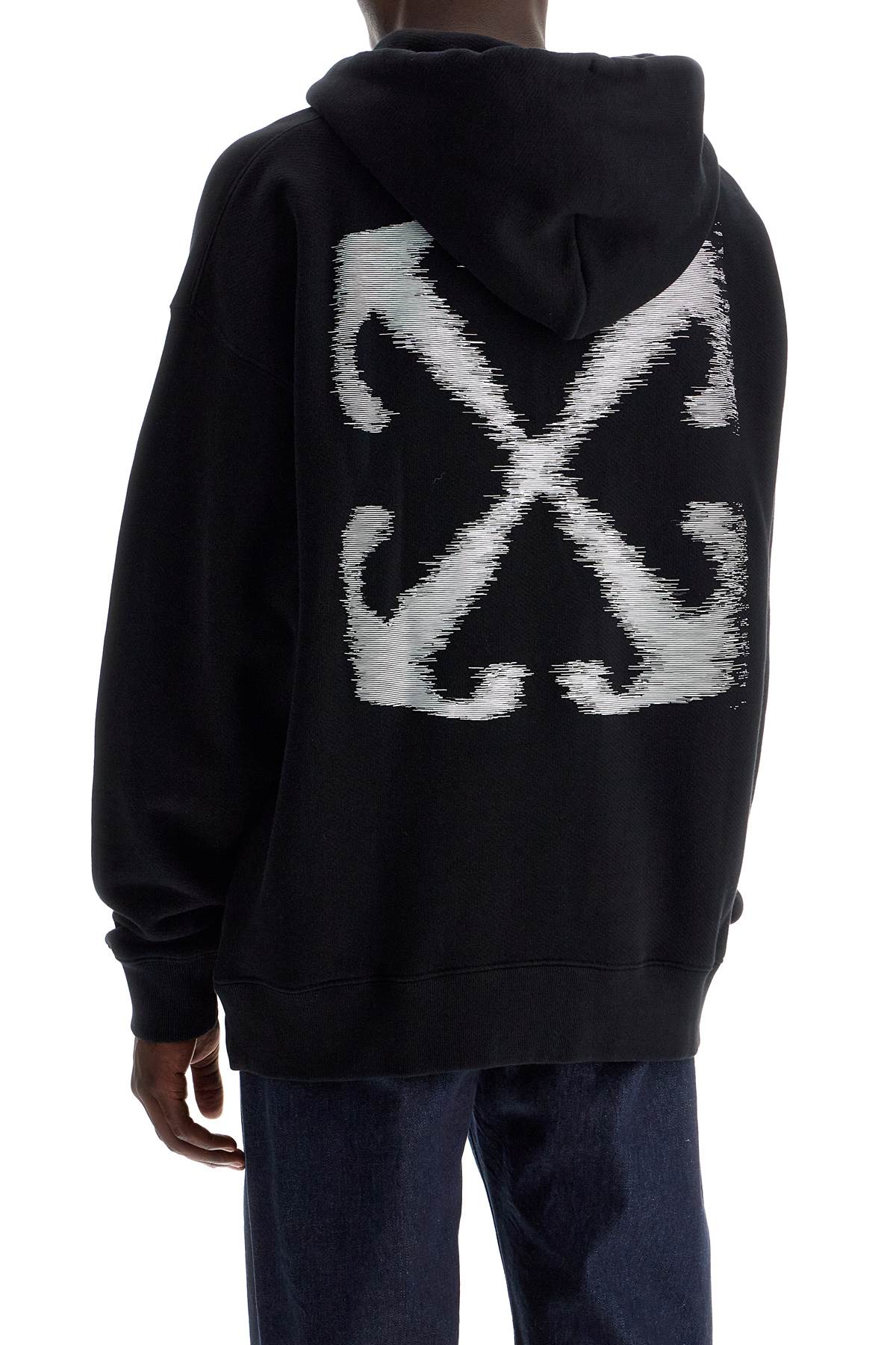 OFF-WHITE "windy arrow hooded sweatshirt