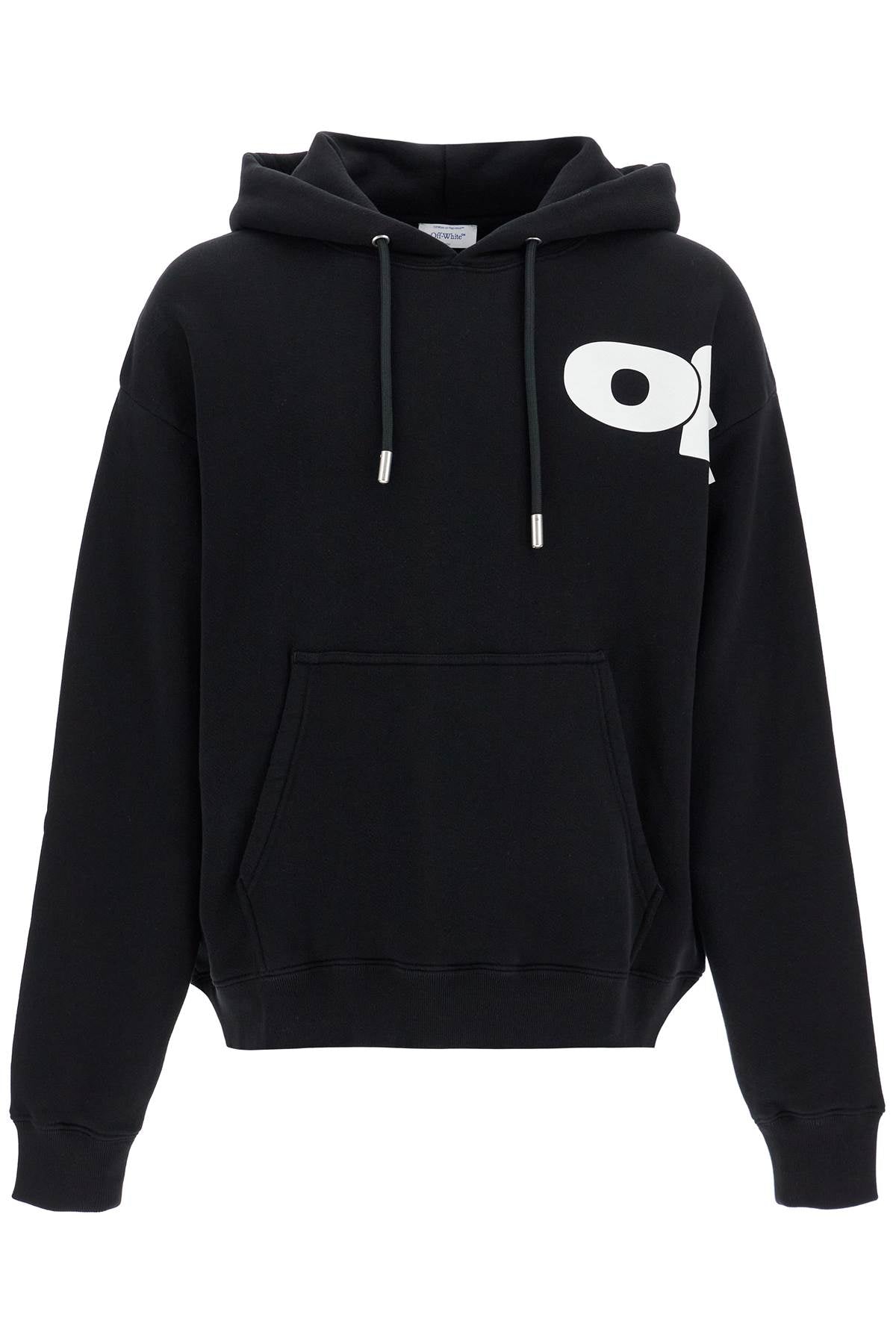 OFF-WHITE hooded sweatshirt with shared