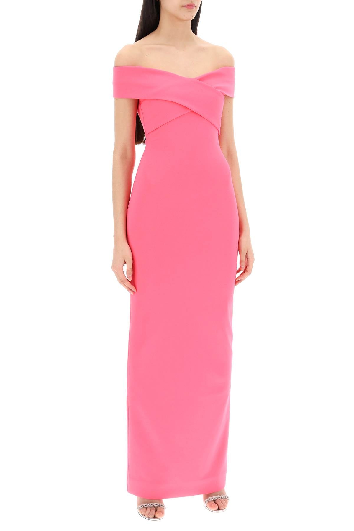 SOLACE LONDON maxi dress ines with