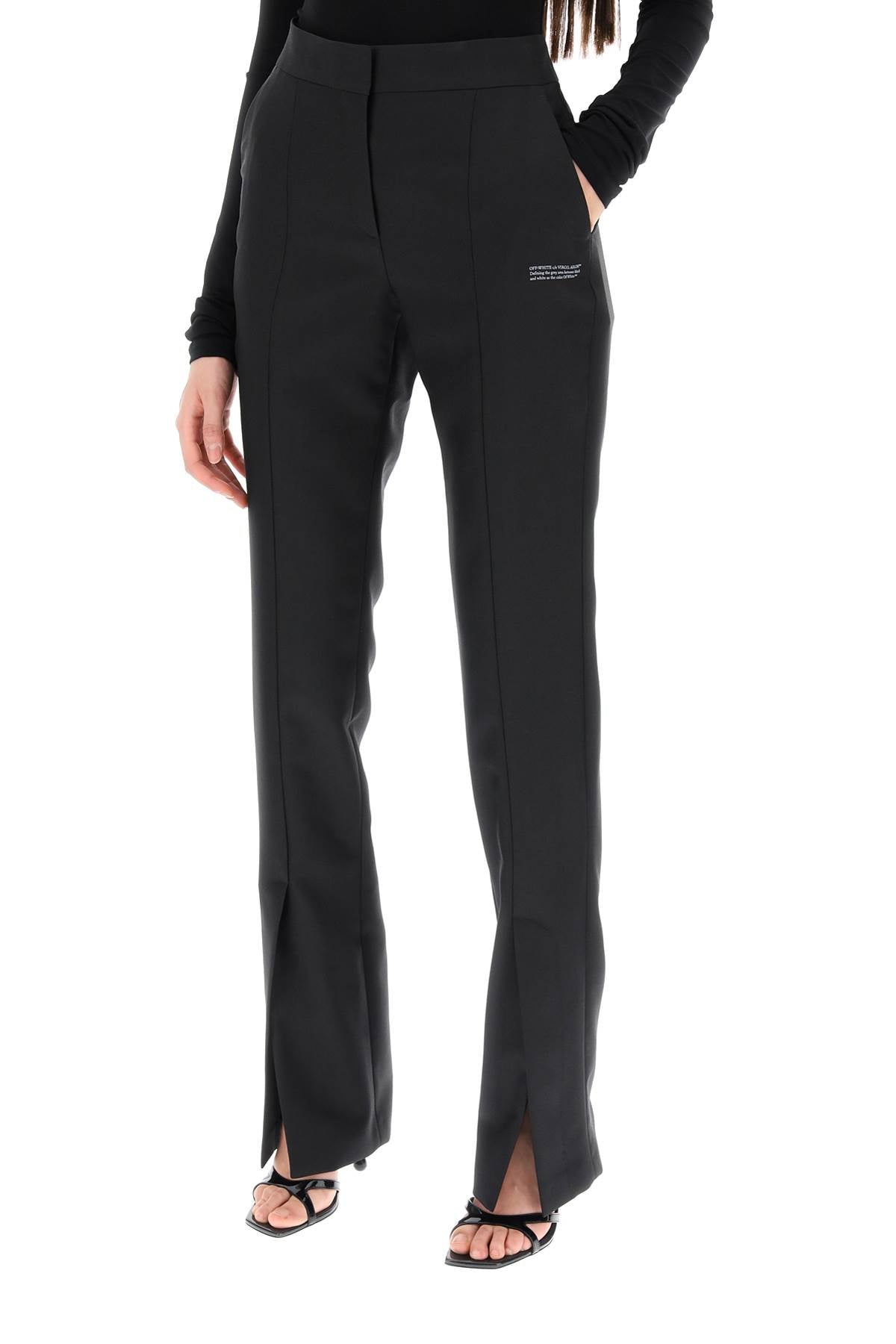 OFF-WHITE corporate tailoring pants