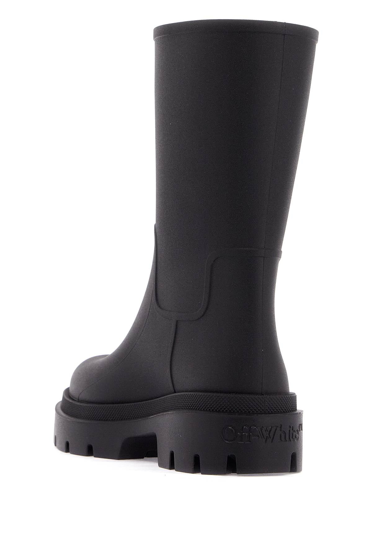 OFF-WHITE "reboot arrow rain boots"