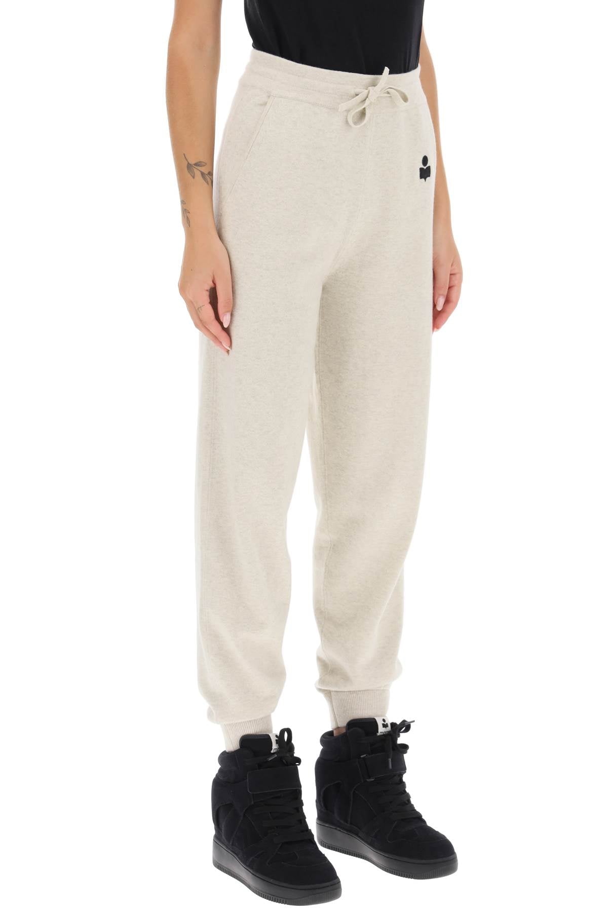 ISABEL MARANT ETOILE kira knitted jogger pants