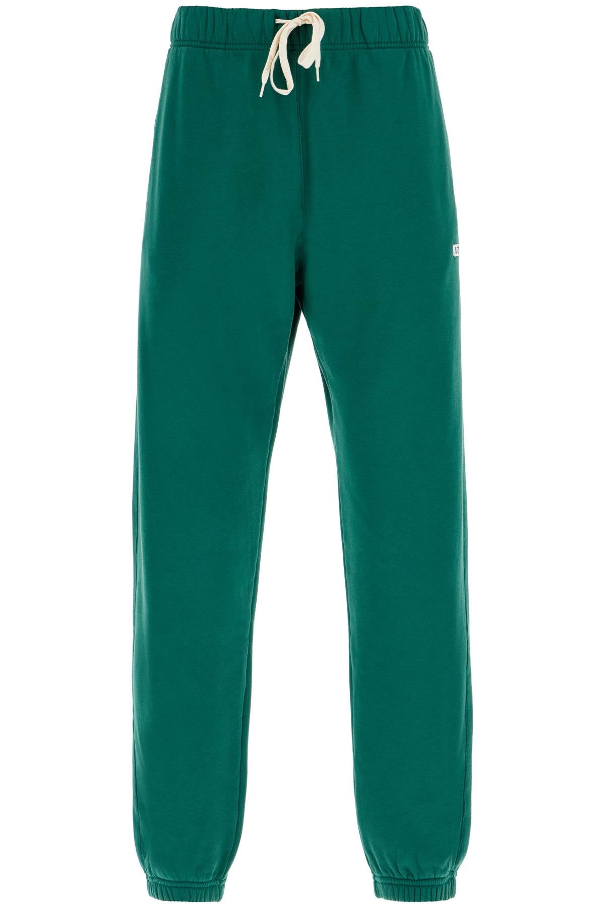 AUTRY relaxed fit fleece joggers for