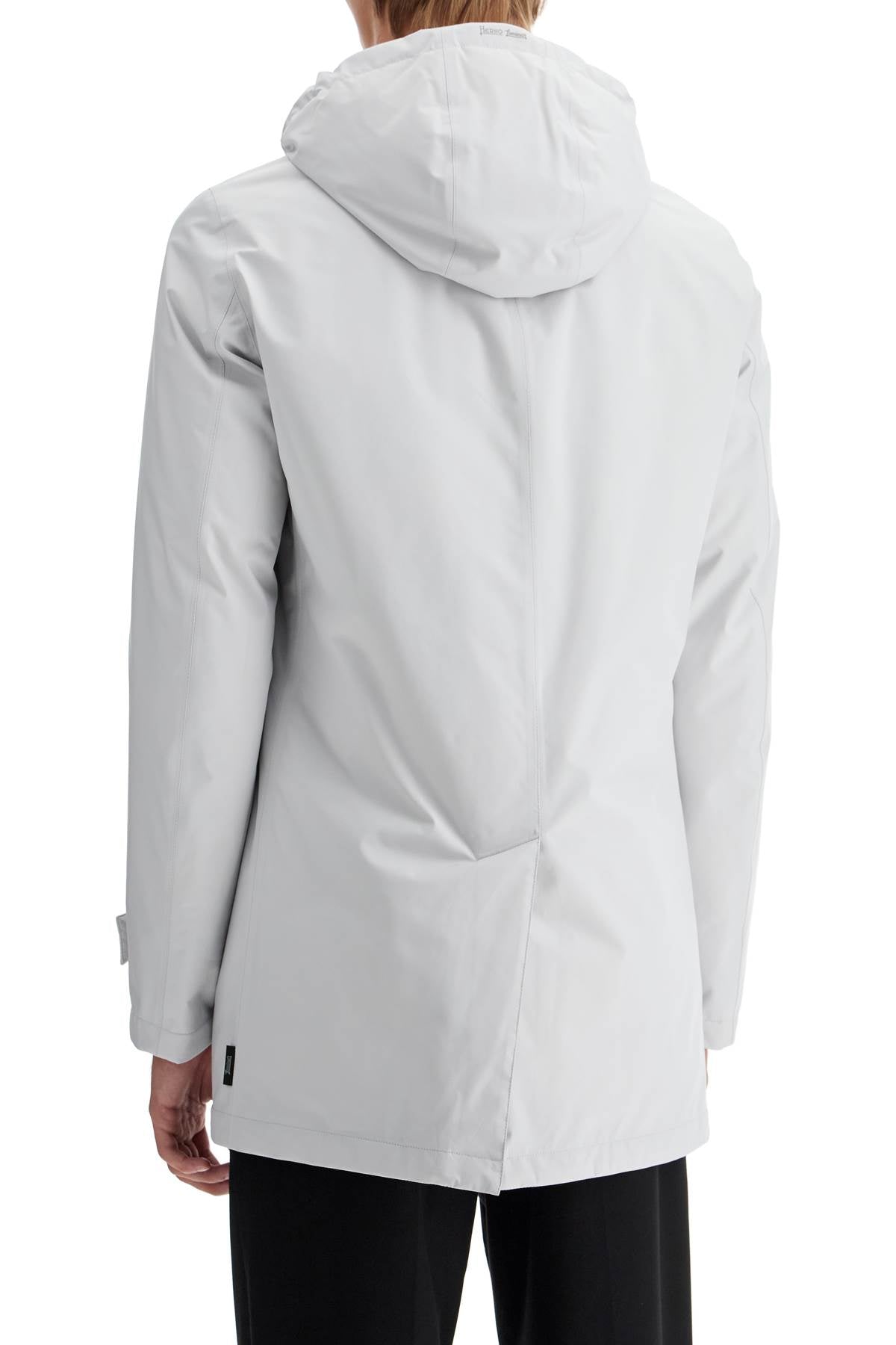 HERNO LAMINAR laminar padded carcoat in gore-tex 2l