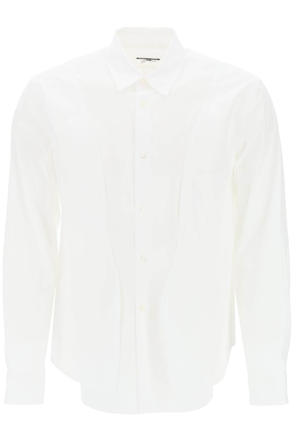 COMME DES GARCONS HOMME PLUS asymmetric panelled shirt