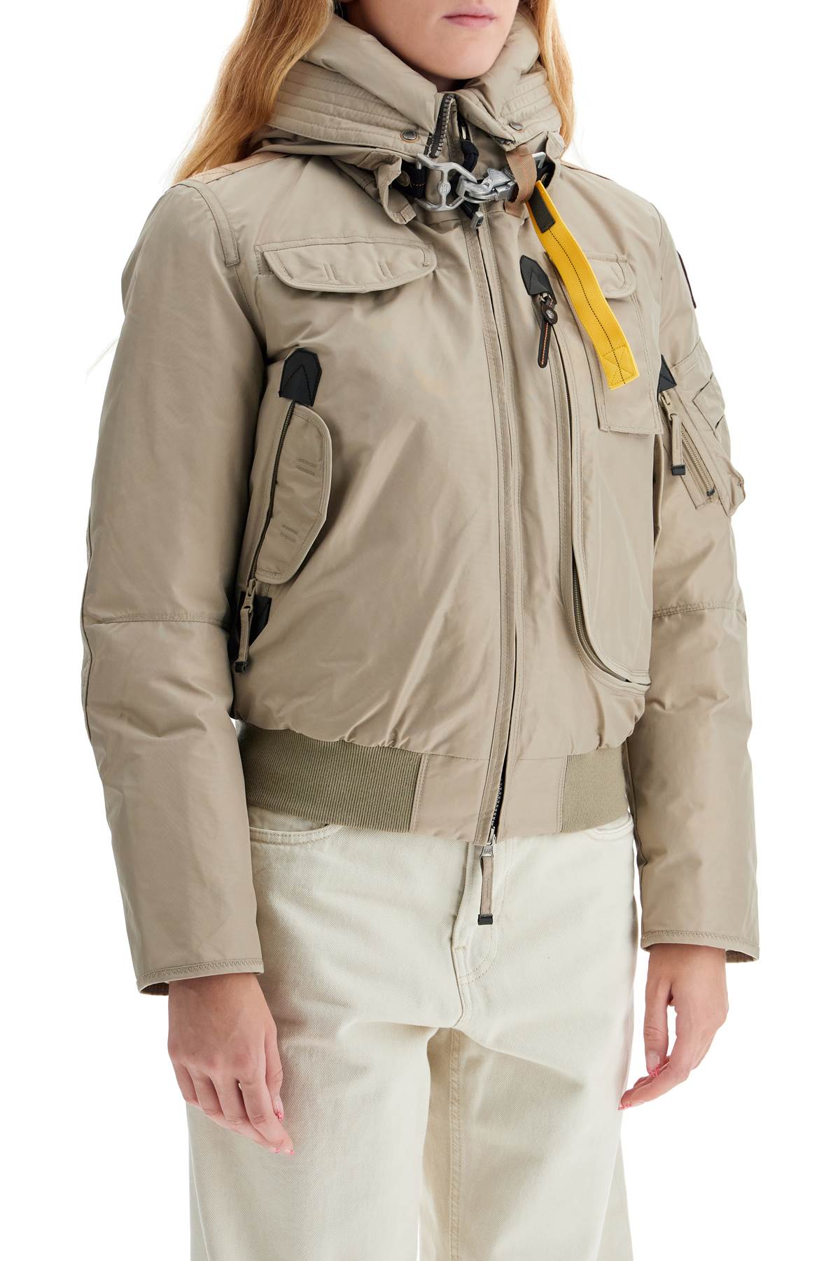 PARAJUMPERS gobi bomber jacket in oxford nylon