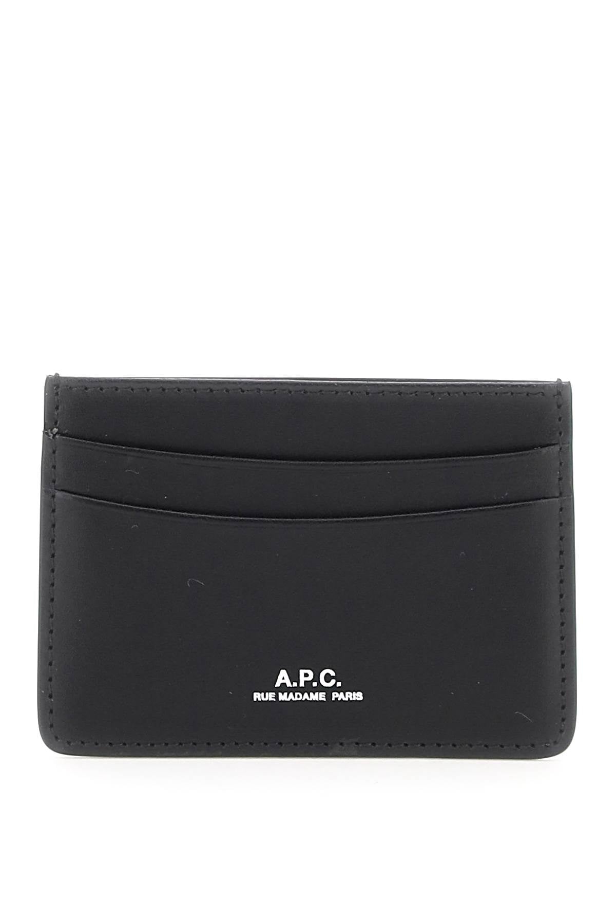 A.P.C. leather andre cardholder