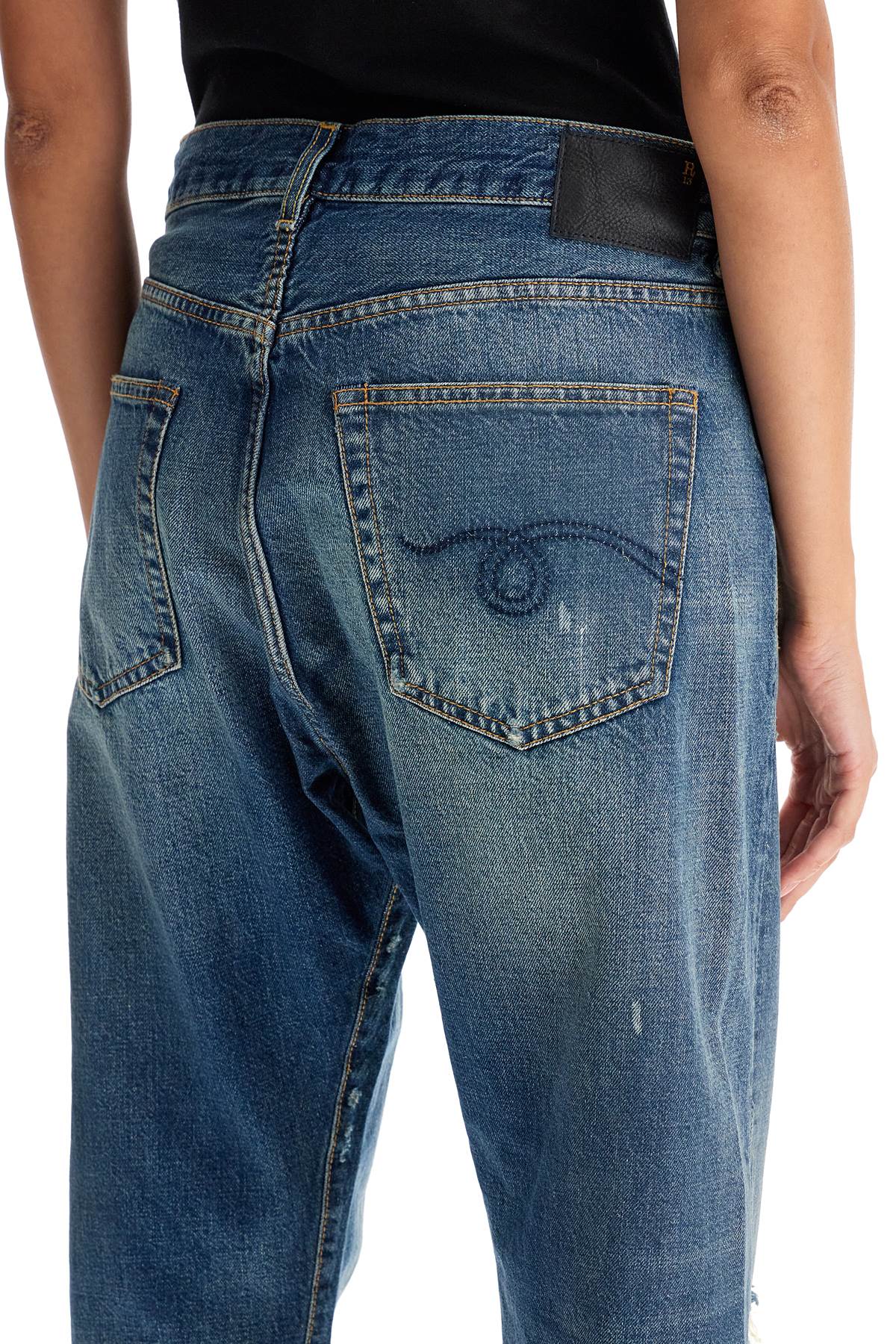 R13 crossover denim