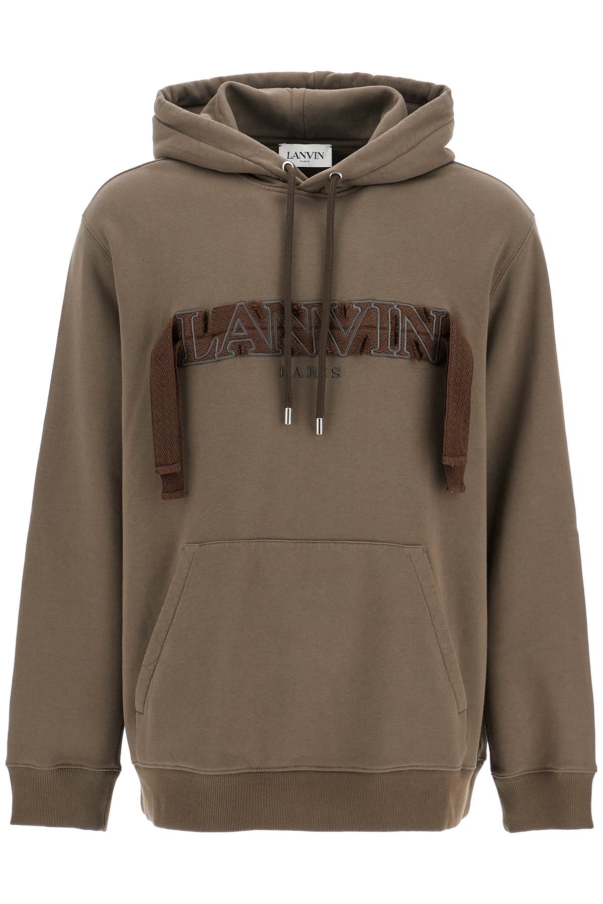 LANVIN hooded curb sweat