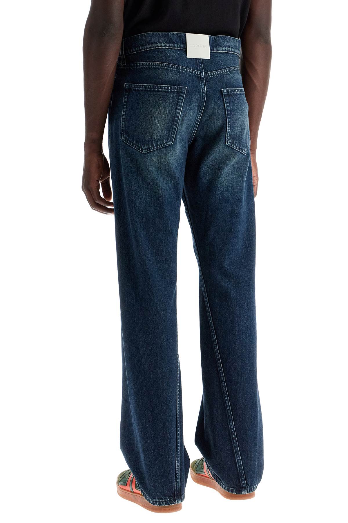 LANVIN jeans with twisted seams