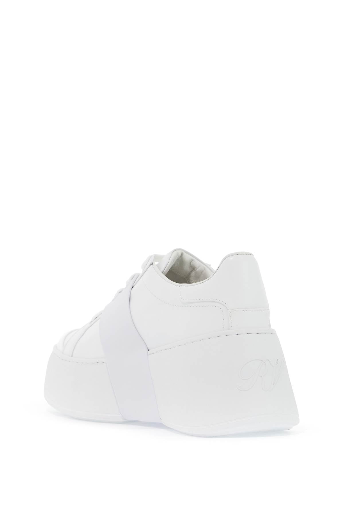 ROGER VIVIER leather viv' skate sneakers