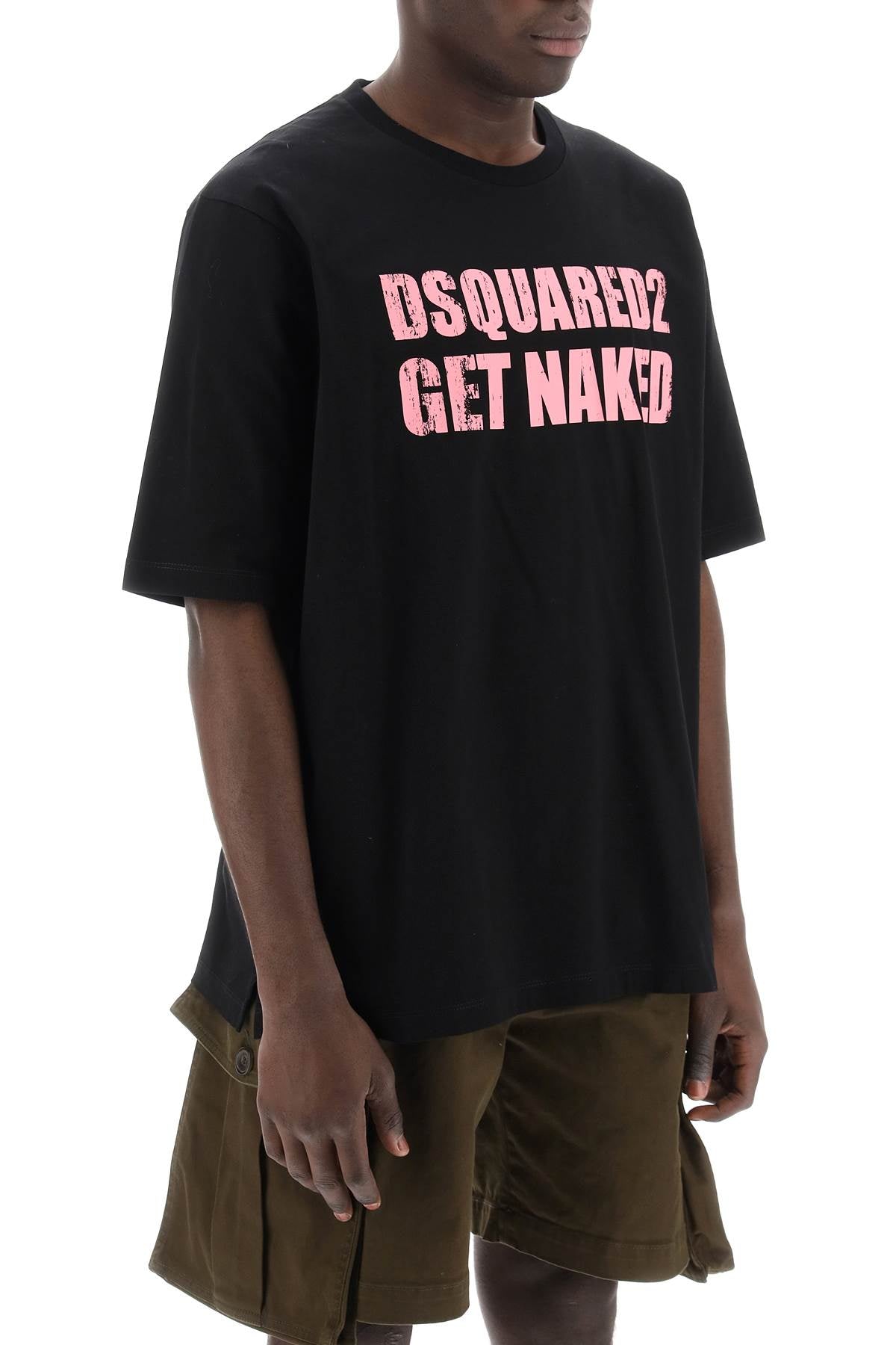 DSQUARED2 skater fit printed t-shirt