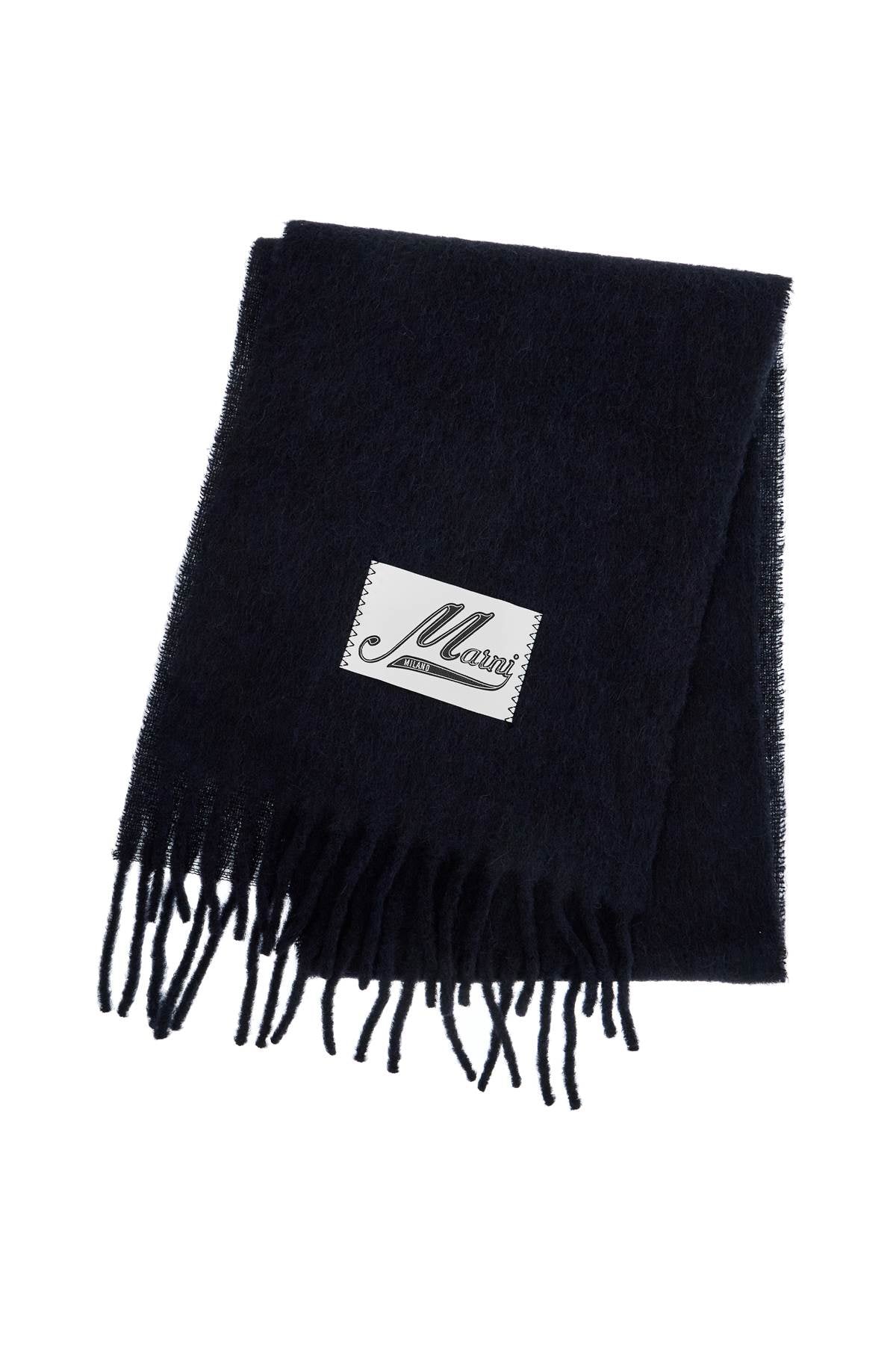 MARNI alpaca wool scarf