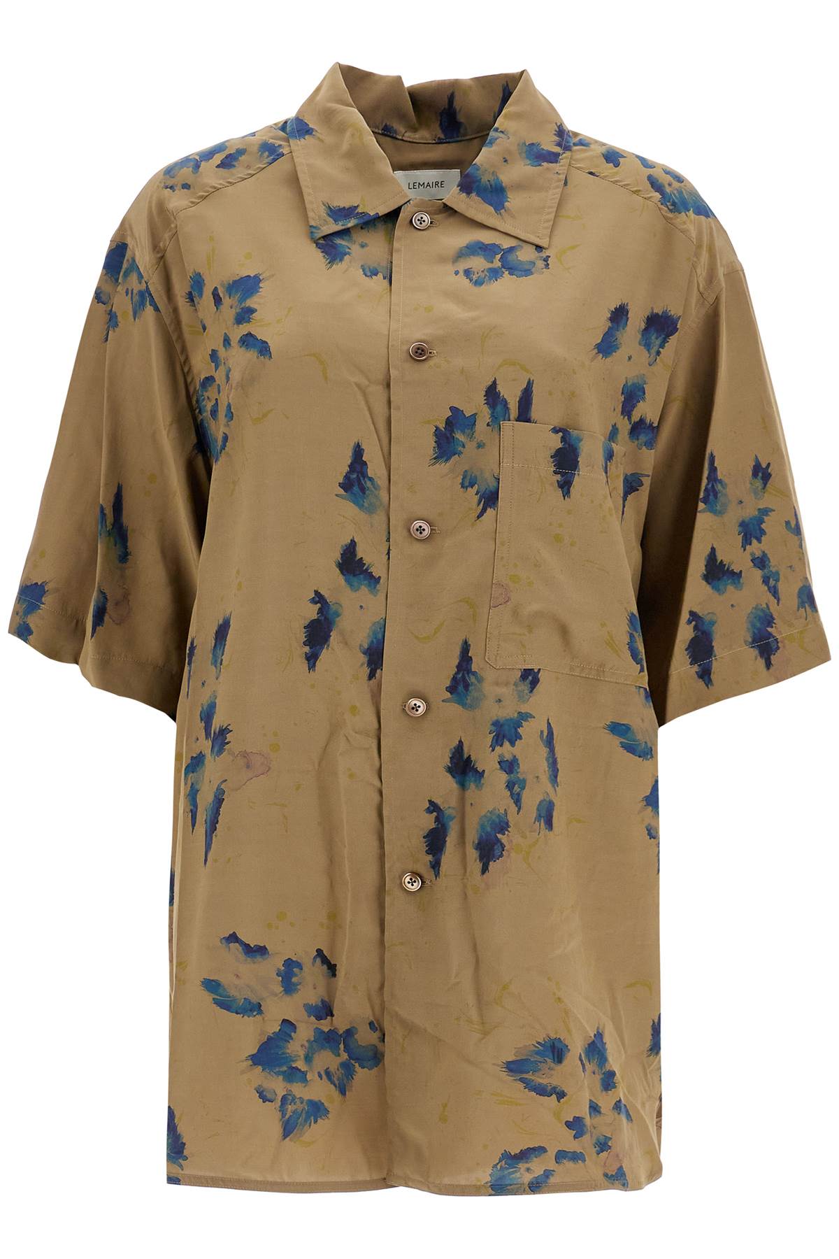 LEMAIRE oversized floral shirt