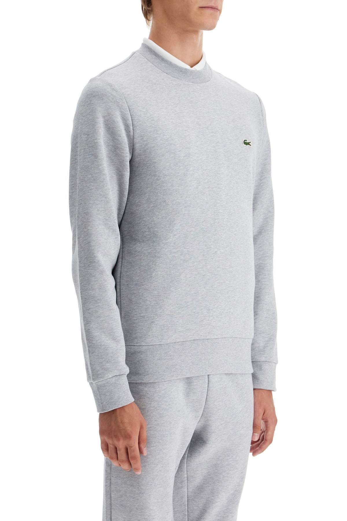 LACOSTE classic fit crewneck sweatshirt