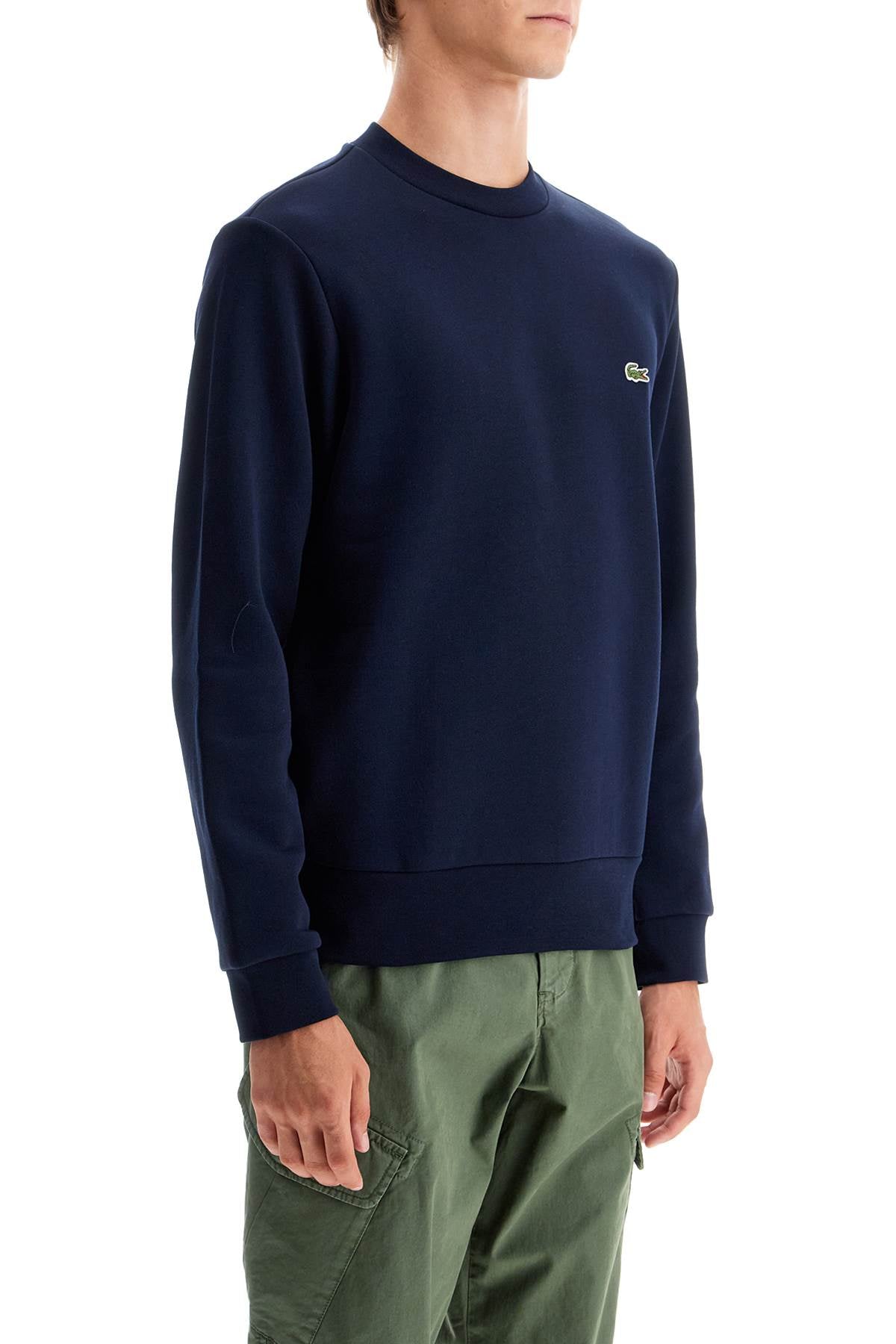 LACOSTE classic fit crewneck sweatshirt