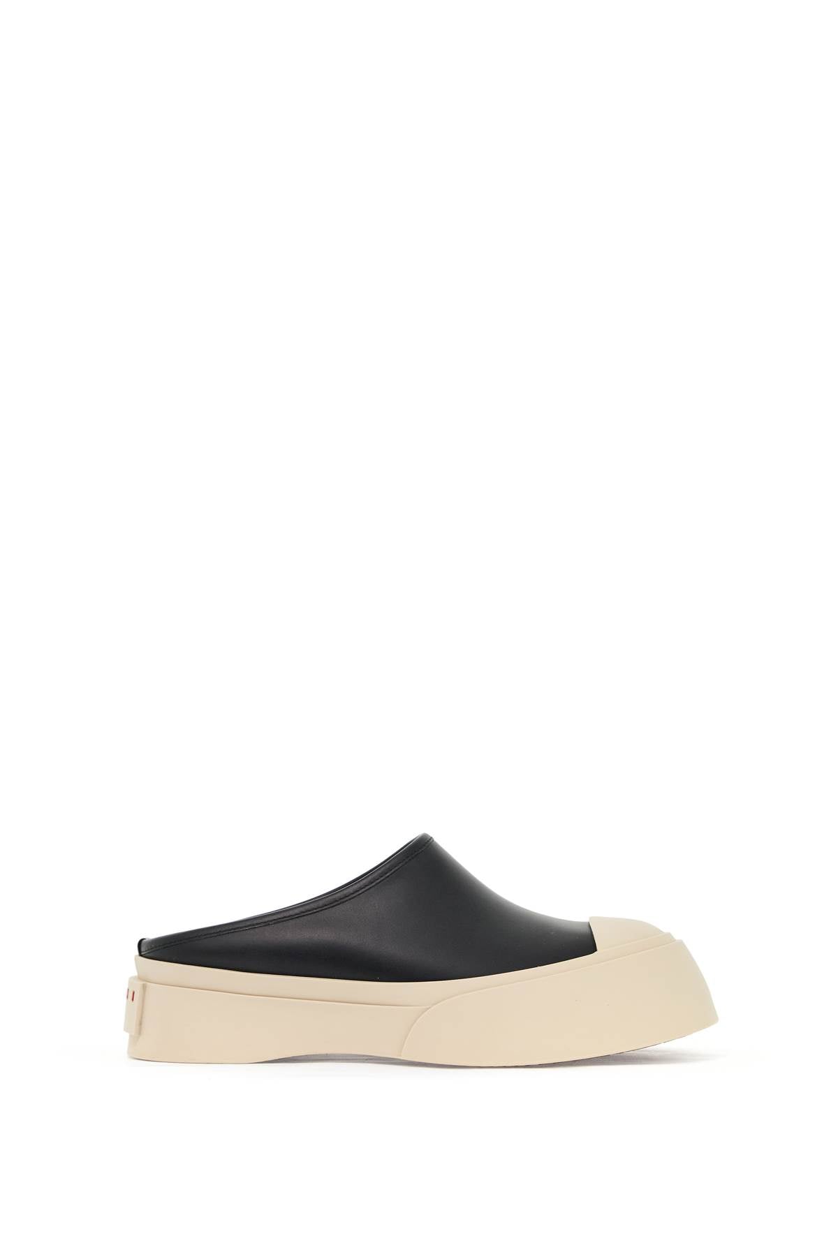 MARNI smooth leather pablo clogs