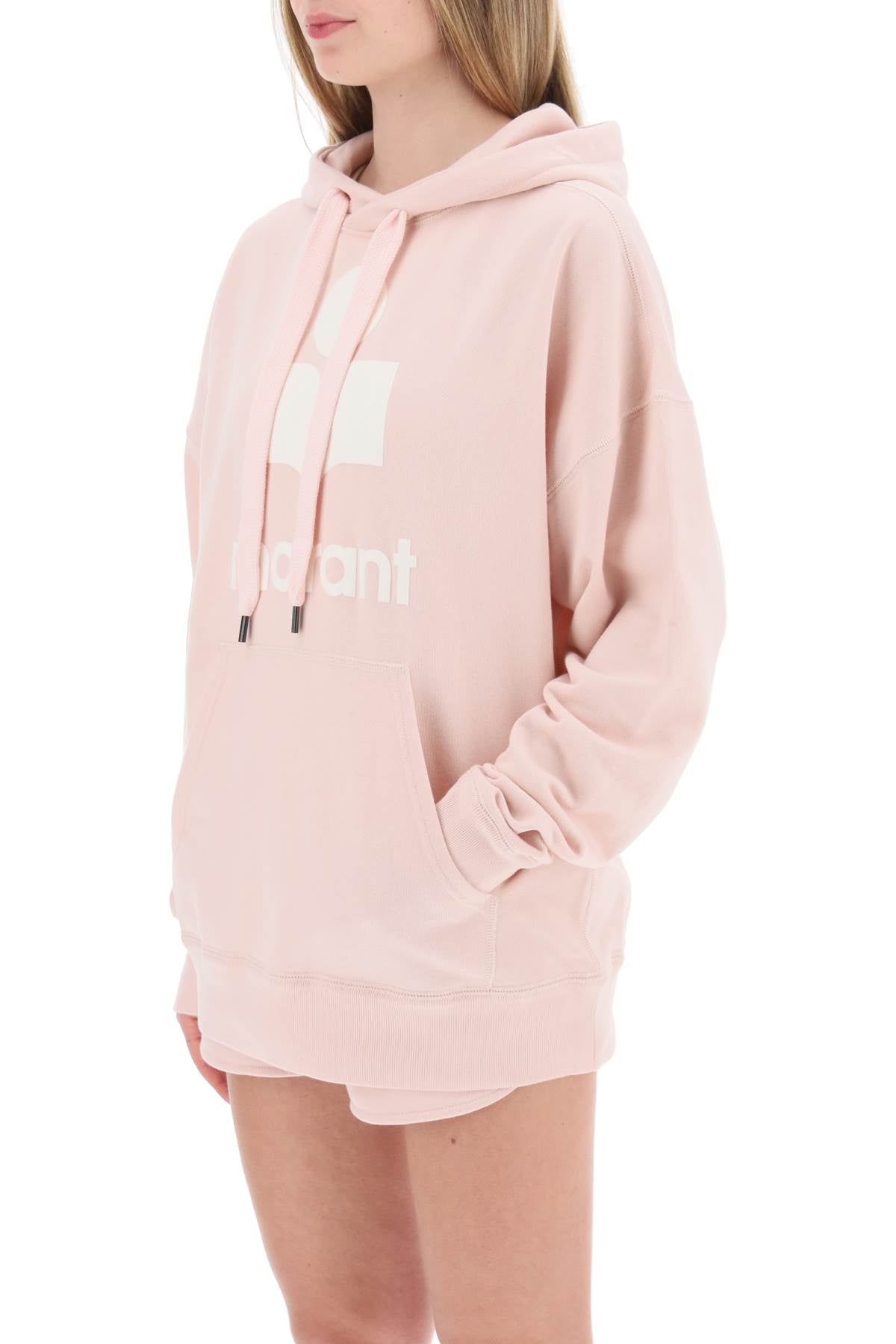 ISABEL MARANT ETOILE mansel hoodie with flocked logo