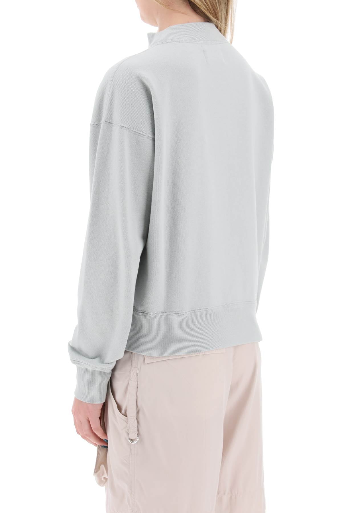 ISABEL MARANT ETOILE moby sweatshirt with flocked logo