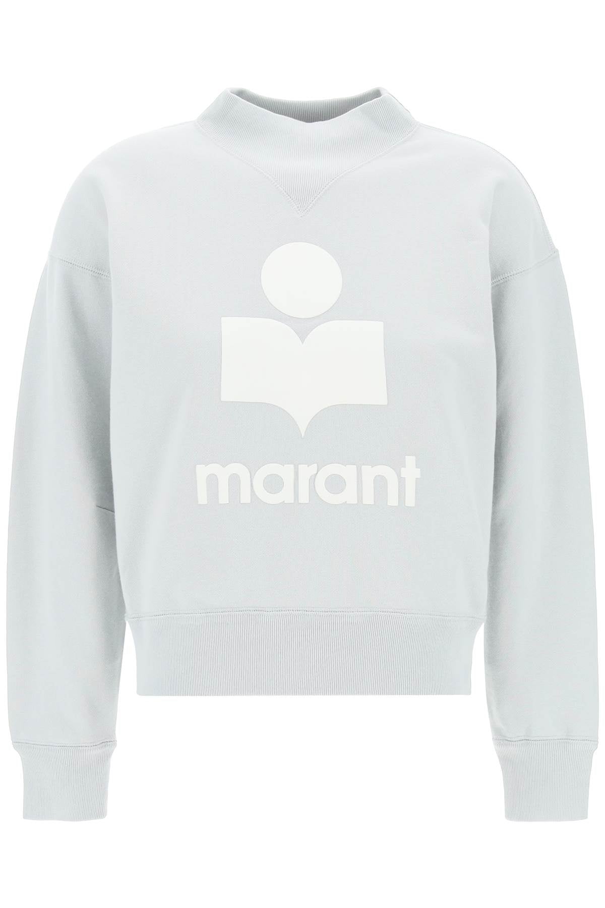 ISABEL MARANT ETOILE moby sweatshirt with flocked logo