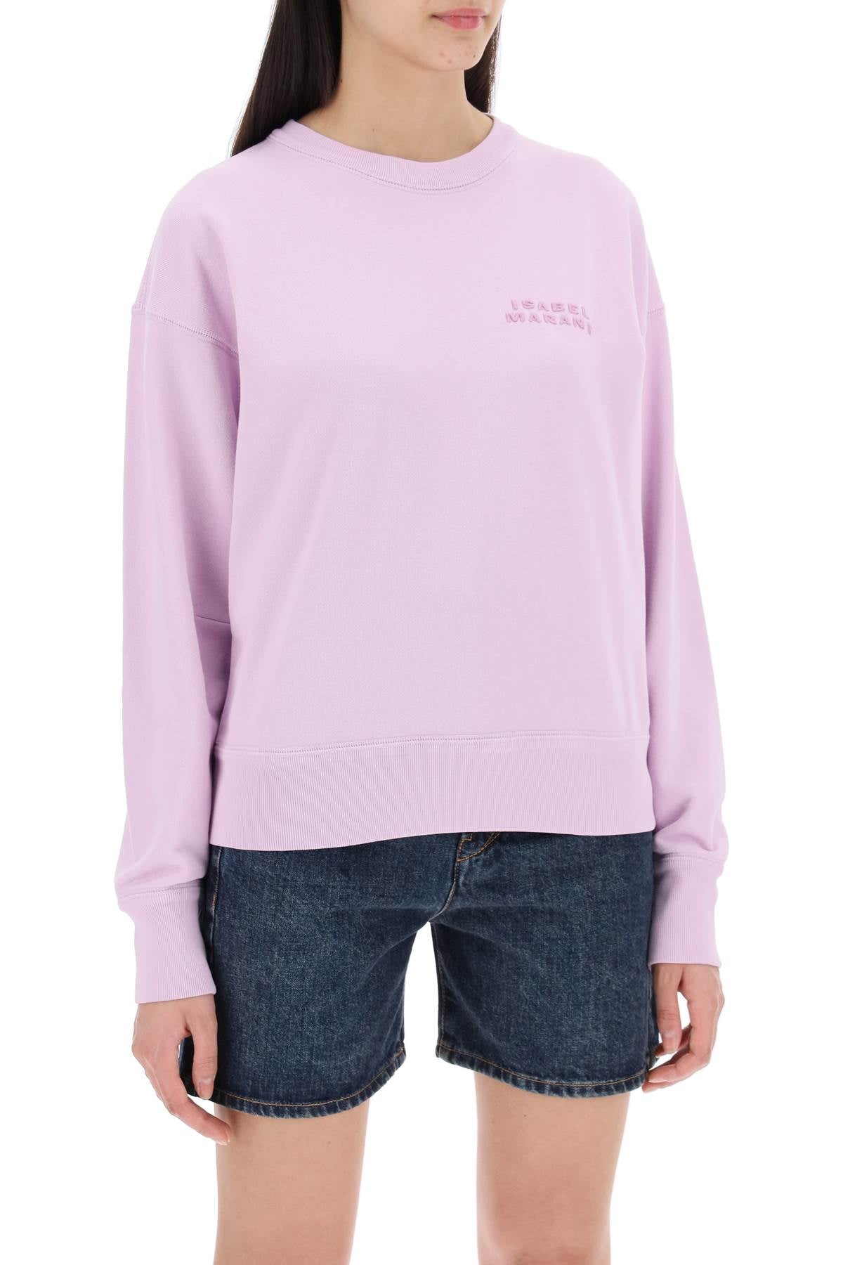 ISABEL MARANT shad sweatshirt with logo embroidery