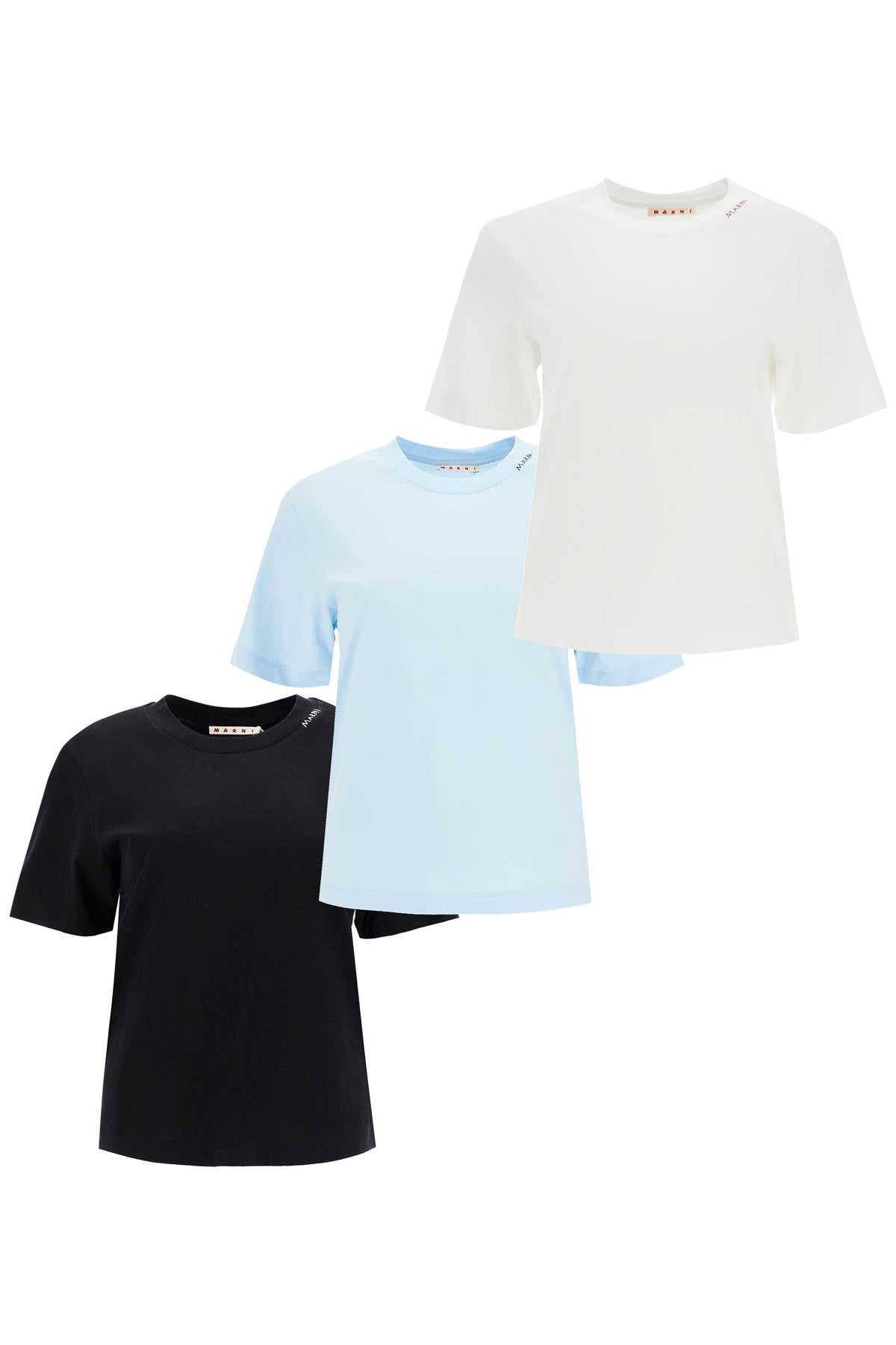 MARNI "organic cotton tripack t