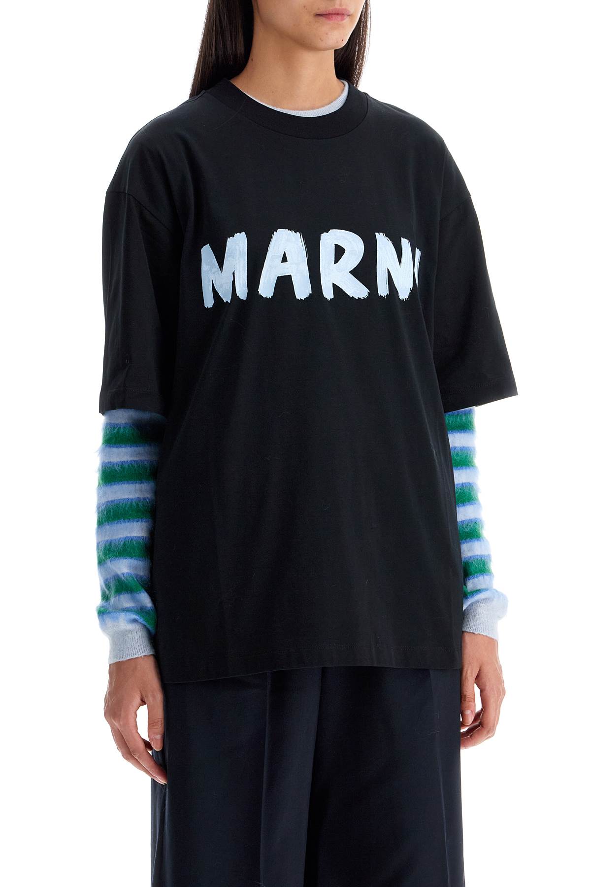 MARNI oversized logo t