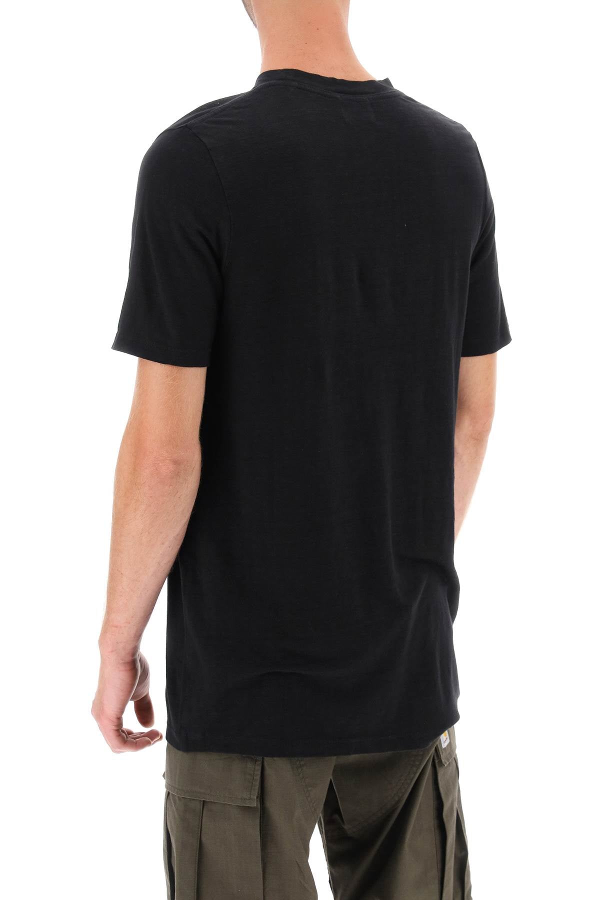 MARANT karman linen logo t-shirt