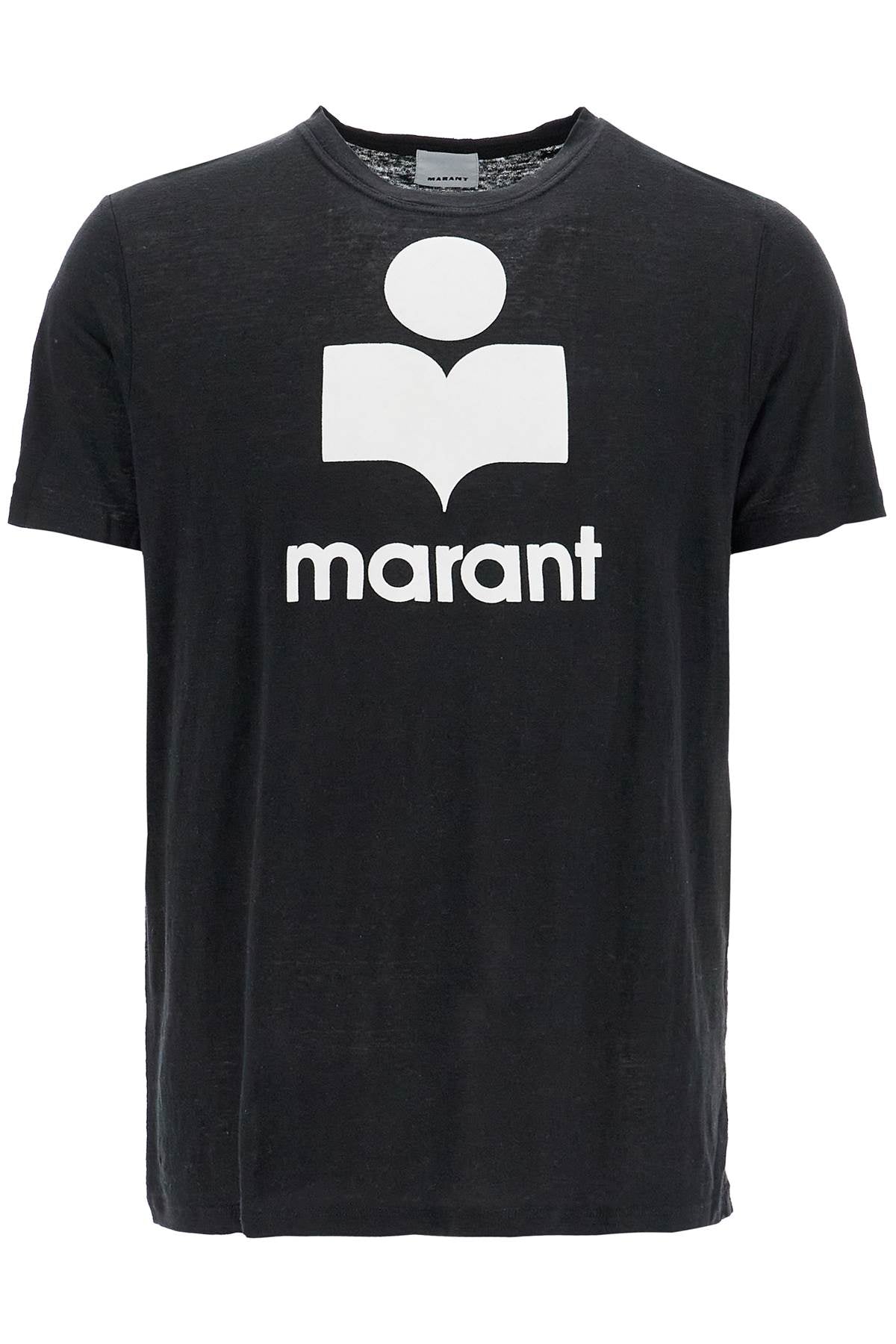 MARANT karman linen logo t-shirt