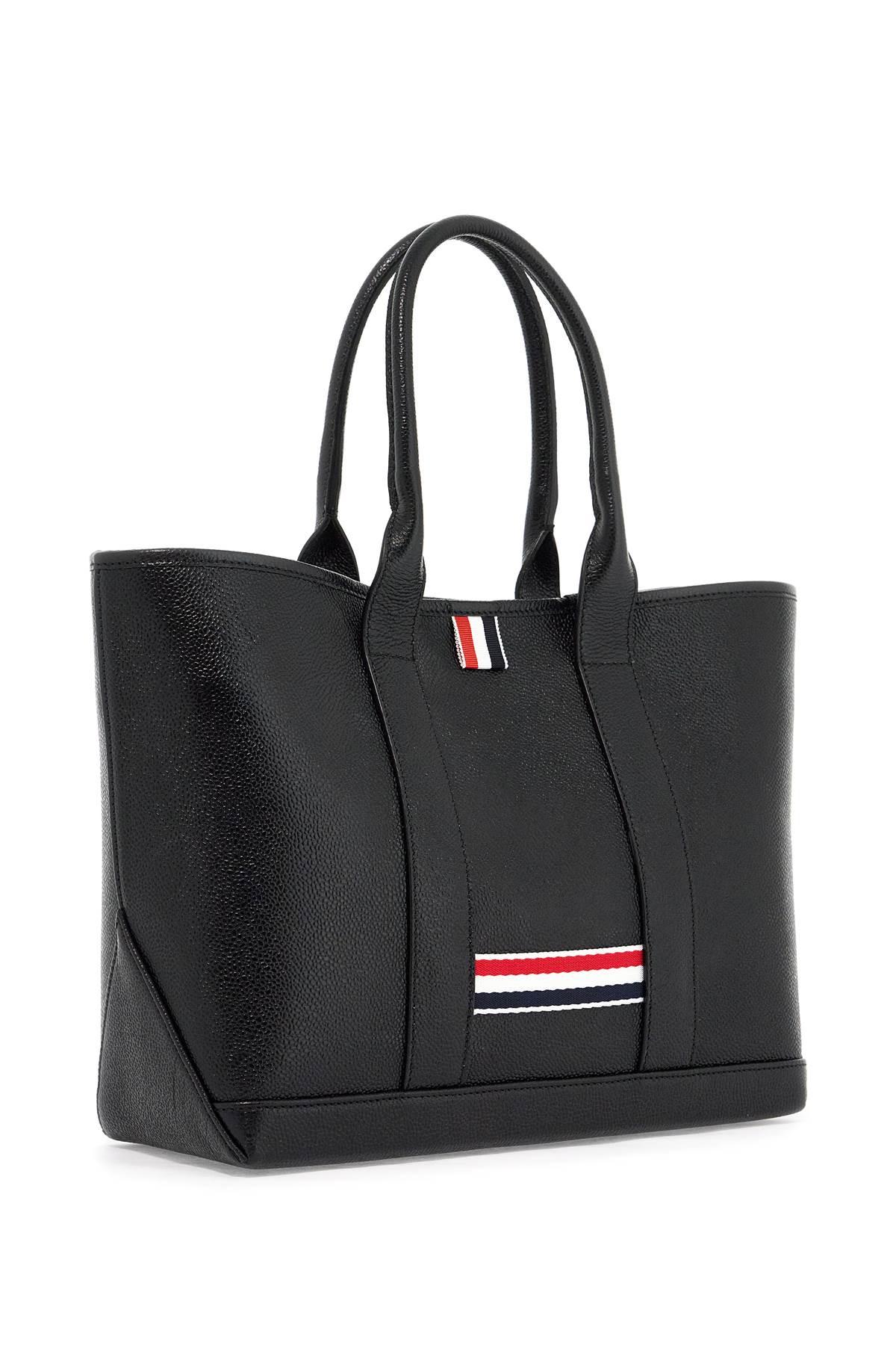 THOM BROWNE small leather tote bag for tools