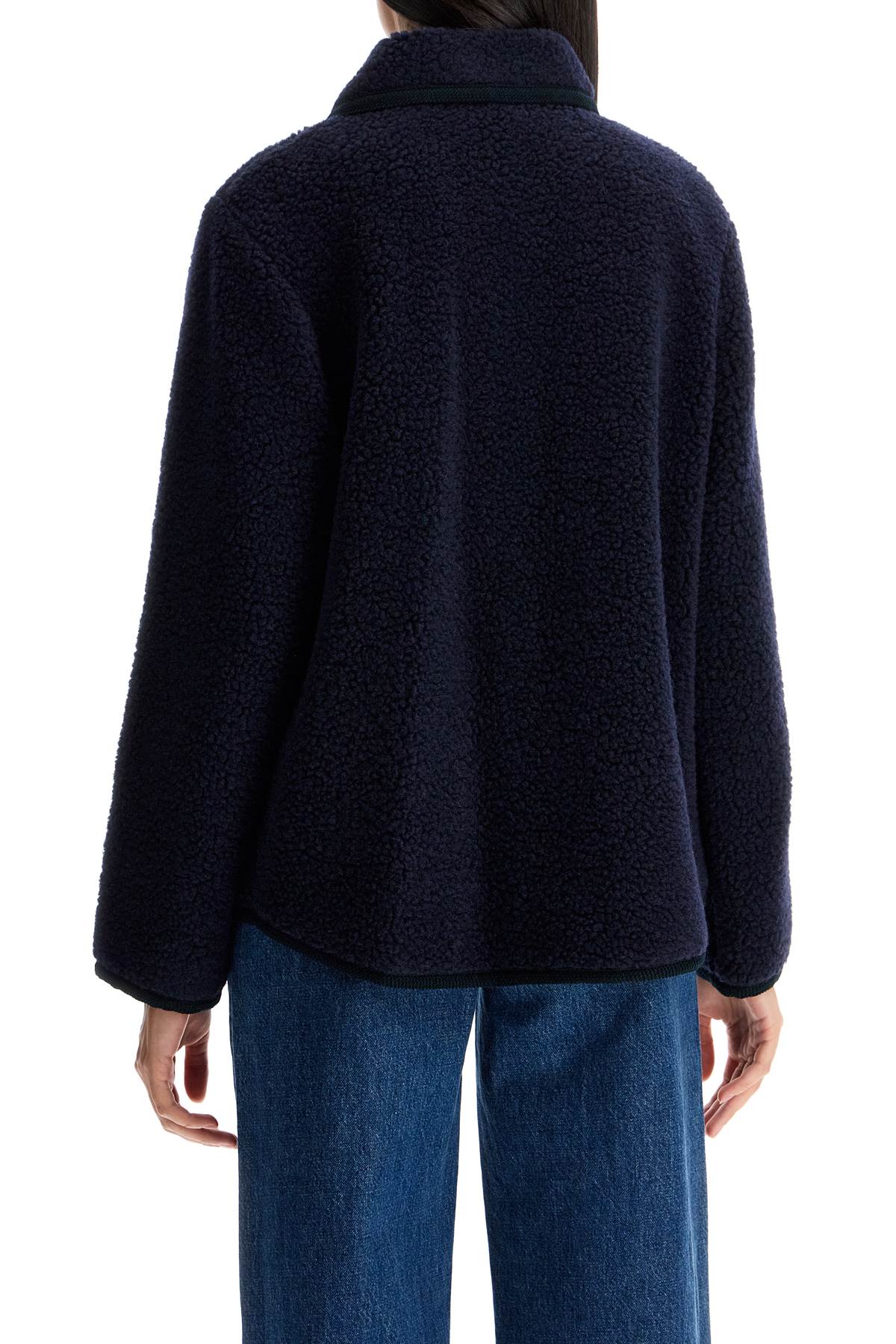 A.P.C. esther bouclé wool bl