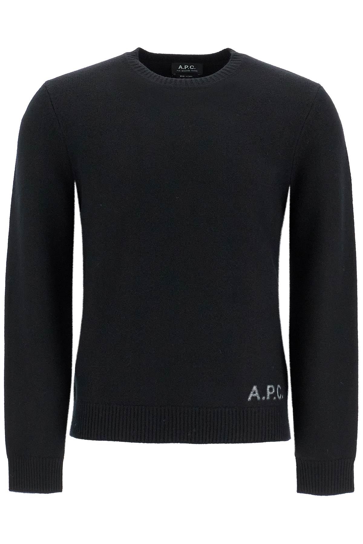 A.P.C. "compact wool edward pullover sweater