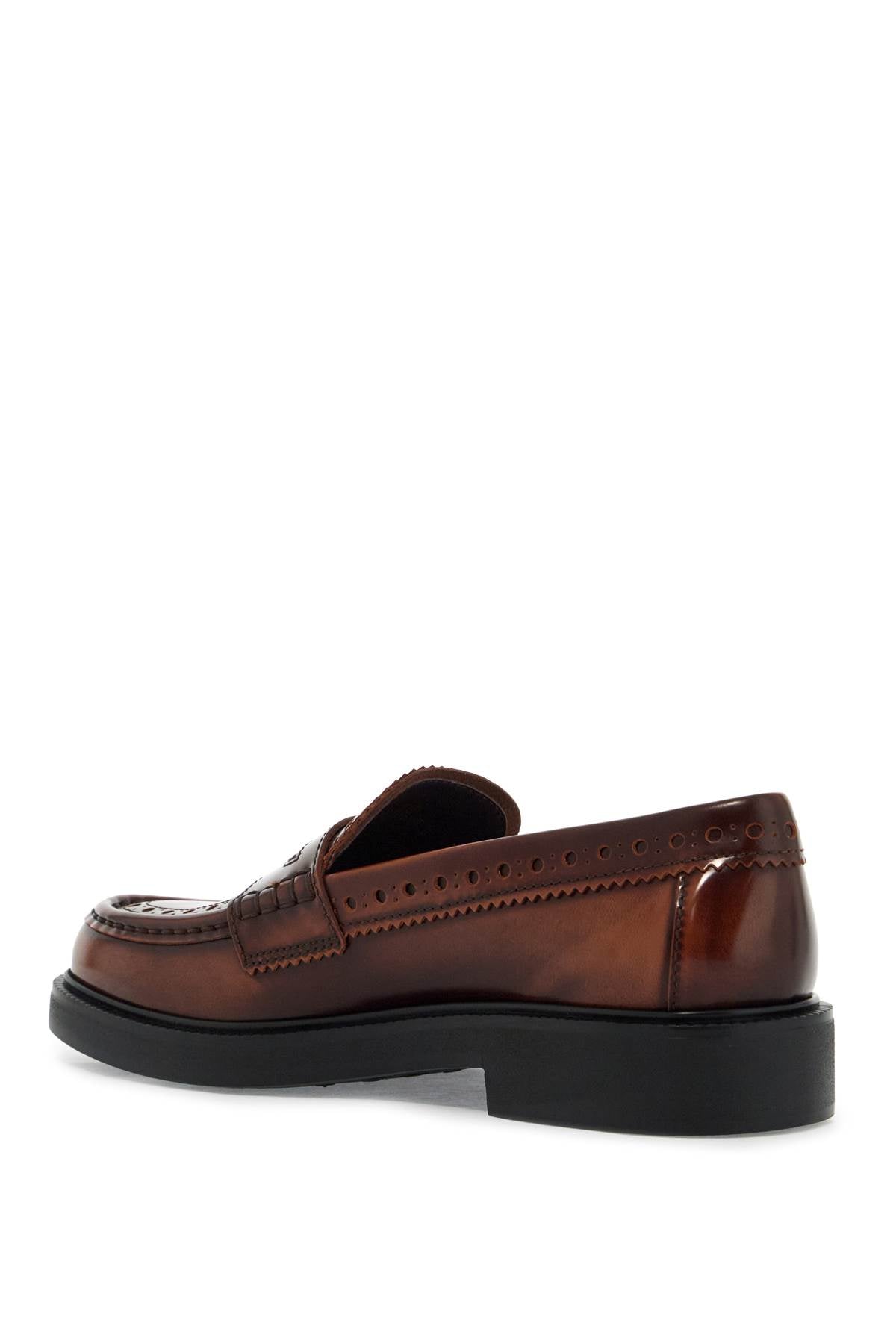 TOD'S leather brogue loafers