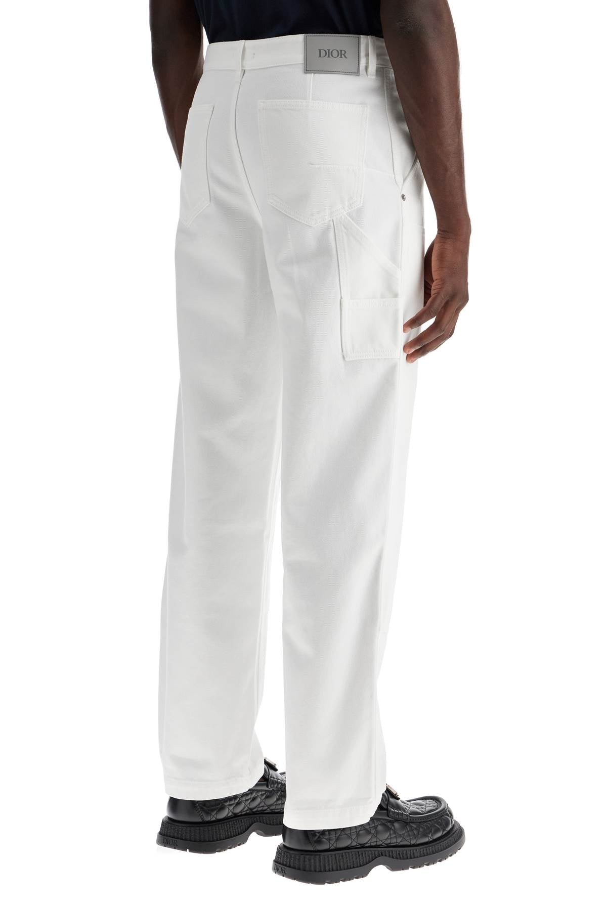 DIOR denim carpenter pants with seven