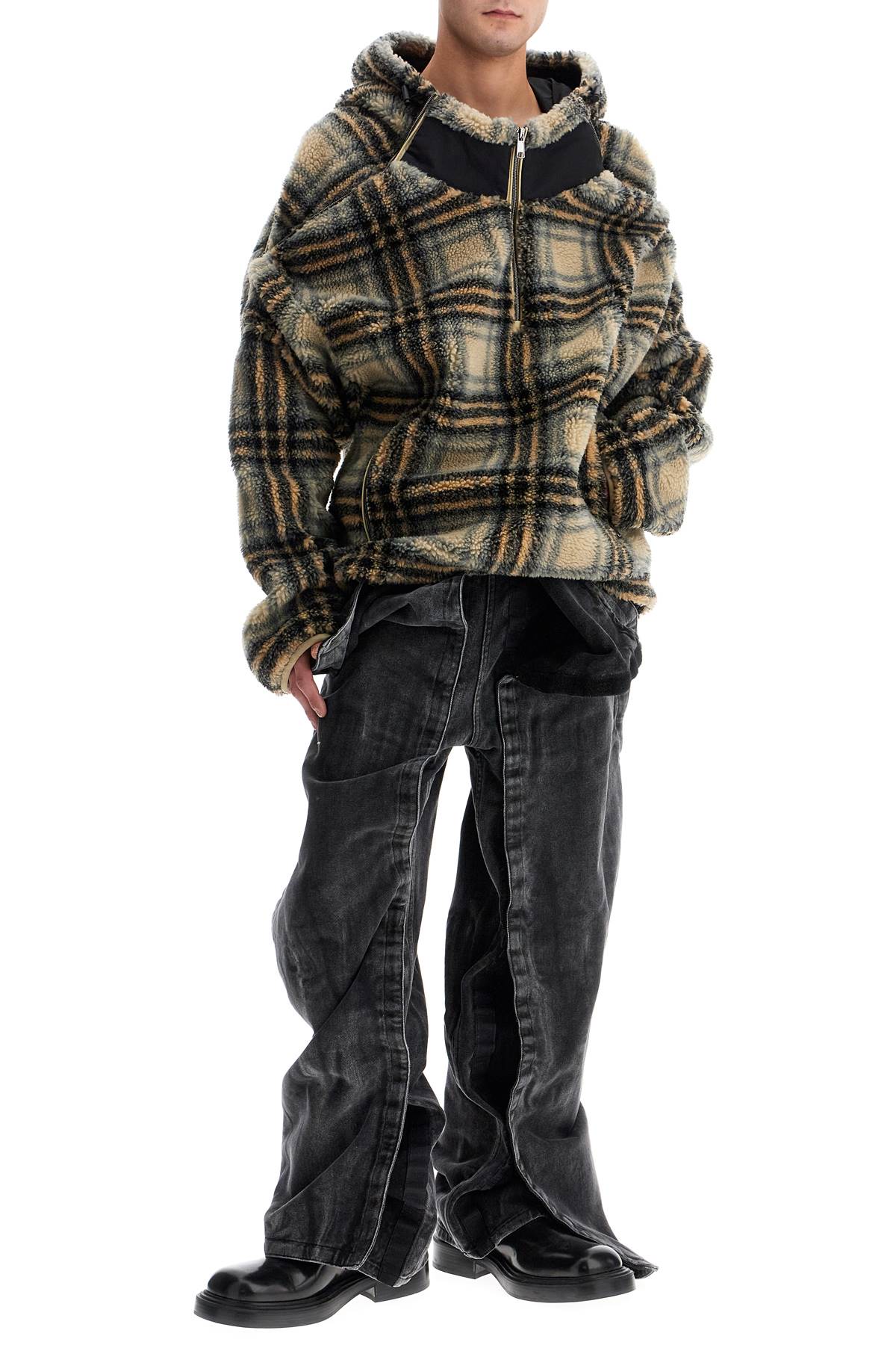Y PROJECT baggy jeans with removable panels