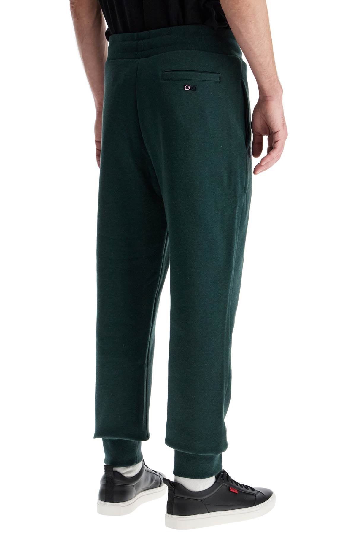 EDENÂ PARK dark green high-waisted regular fit jogging pants