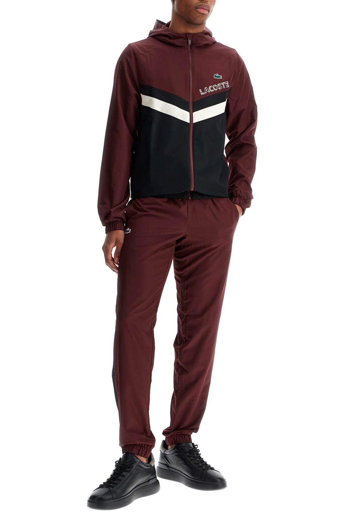LACOSTE regular fit sports tracksuit