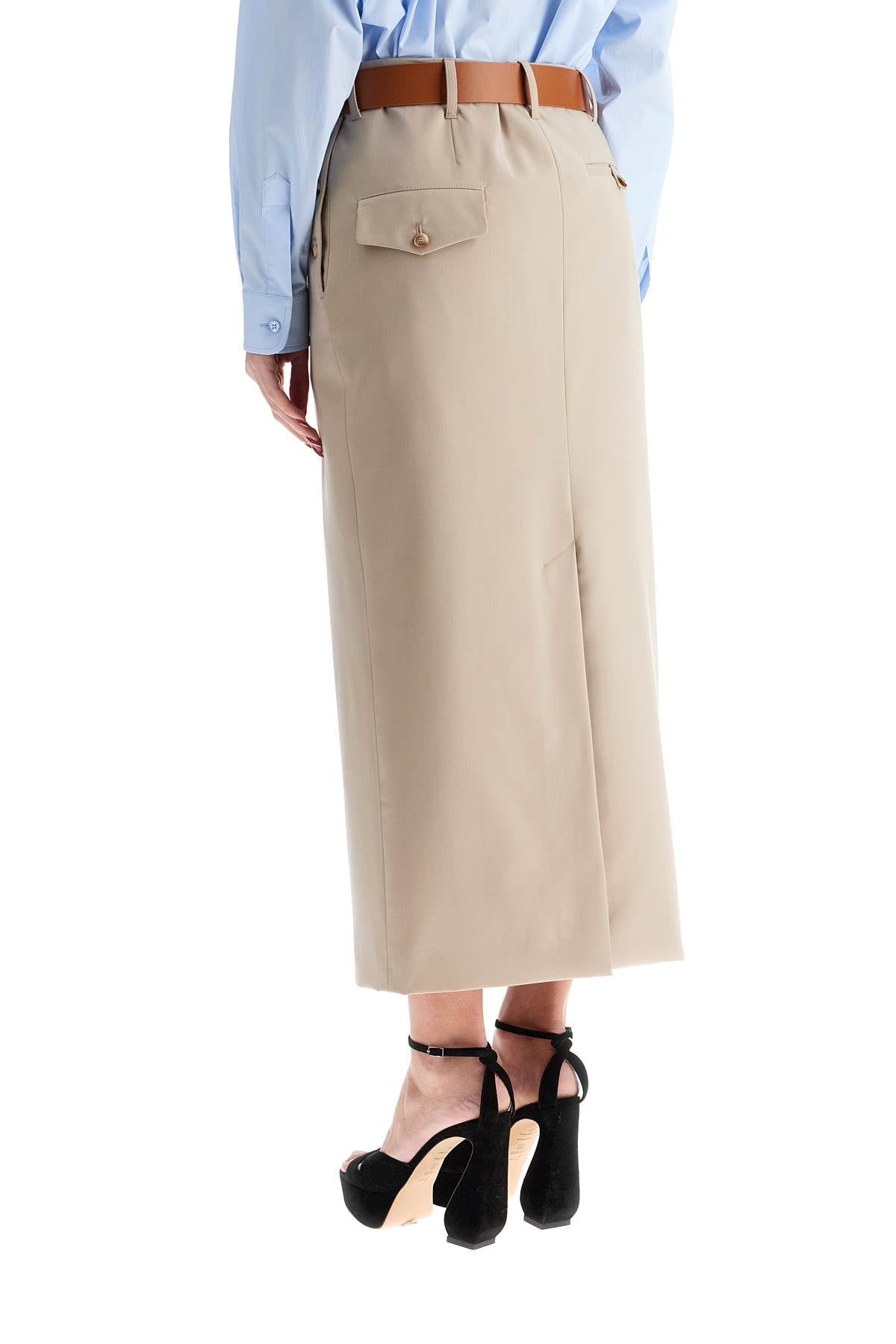 MOSCHINO skirt with belt